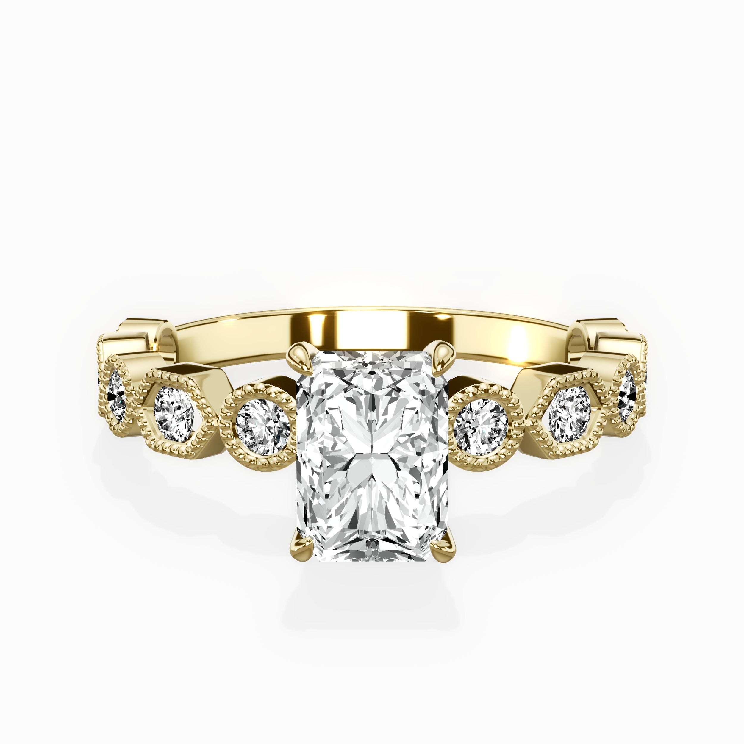 Devotion Vintage Style Engagement Ring