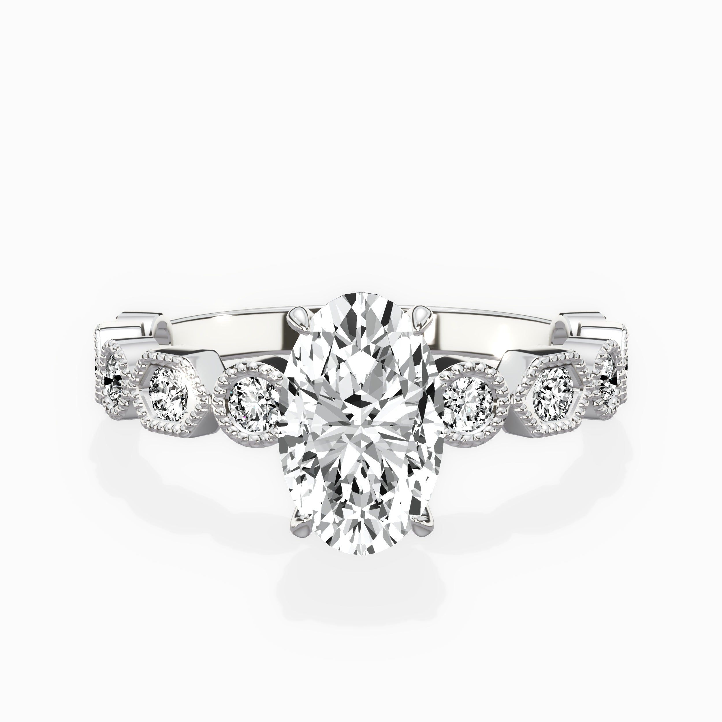 Devotion Vintage Style Engagement Ring