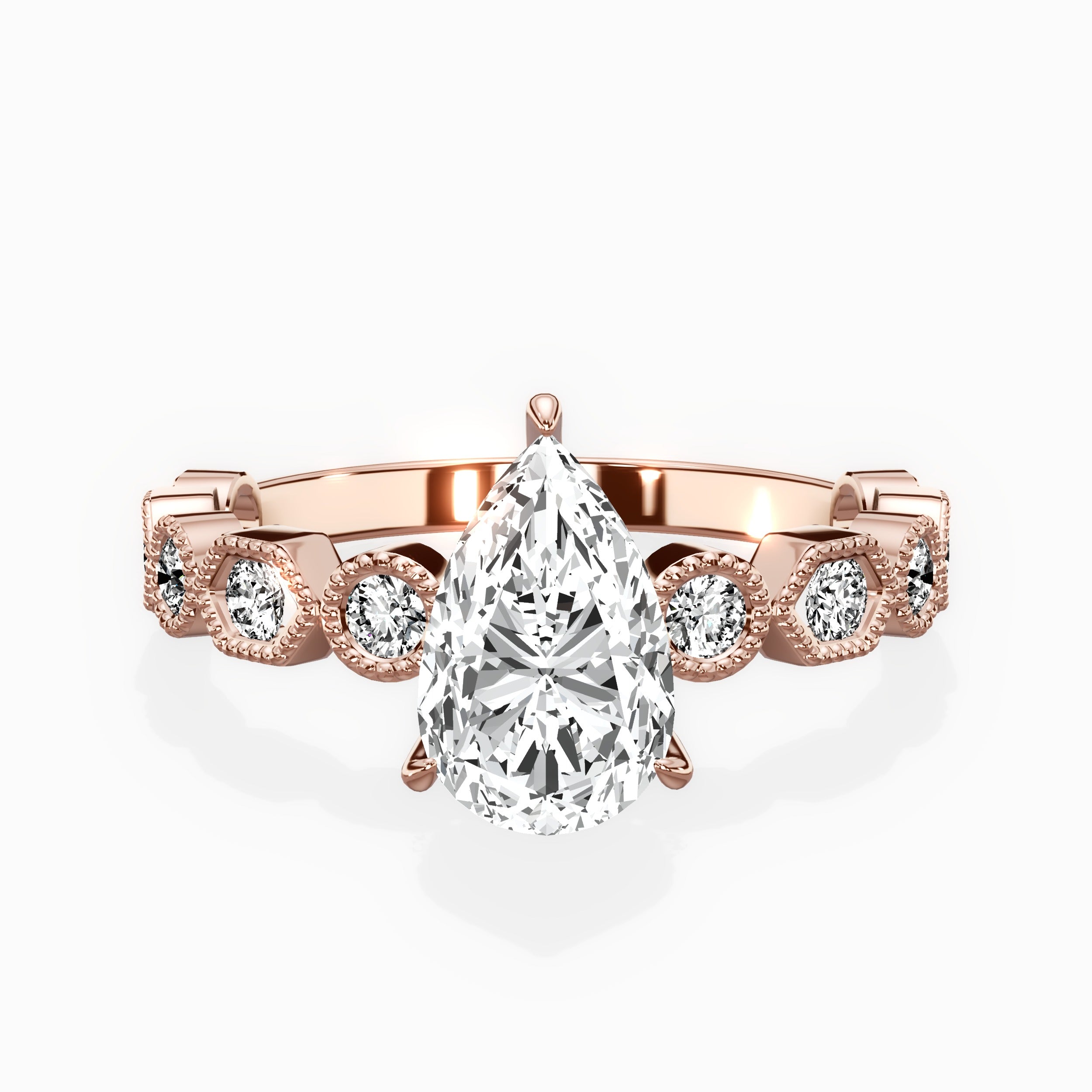 Devotion Vintage Style Engagement Ring