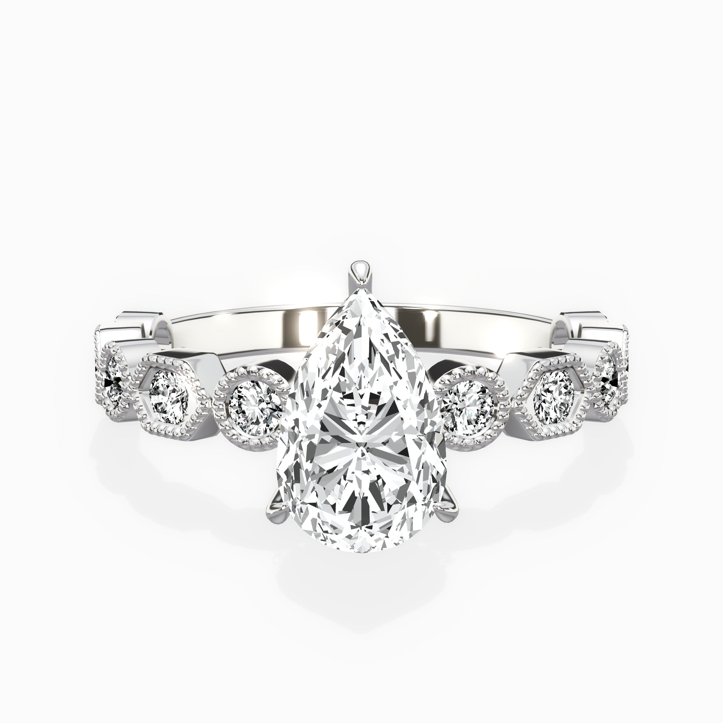 Devotion Vintage Style Engagement Ring