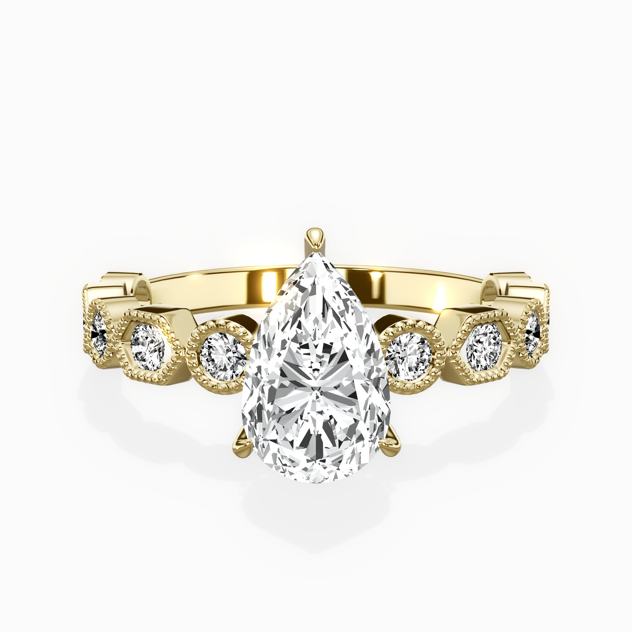 Devotion Vintage Style Engagement Ring