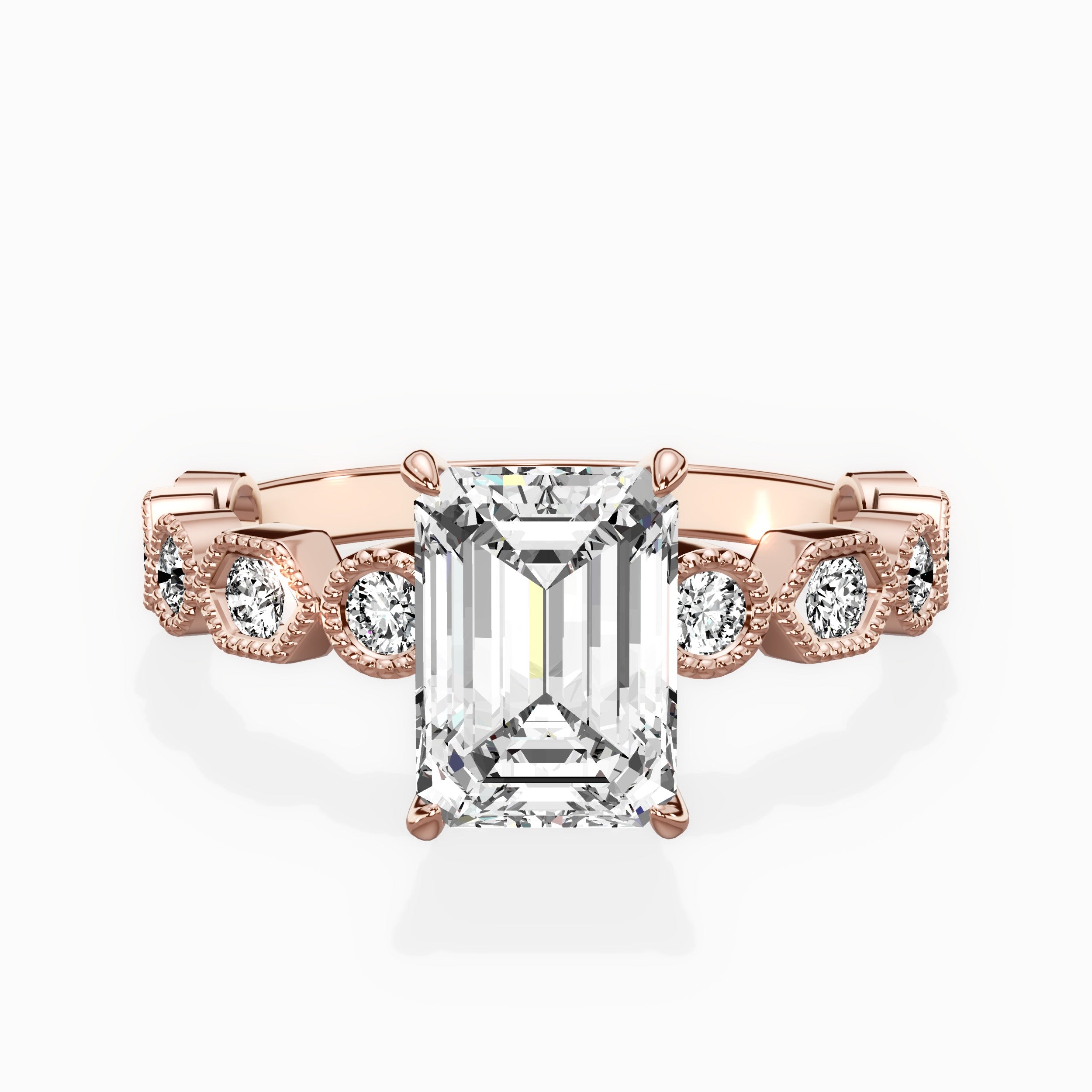 Devotion Vintage Style Engagement Ring