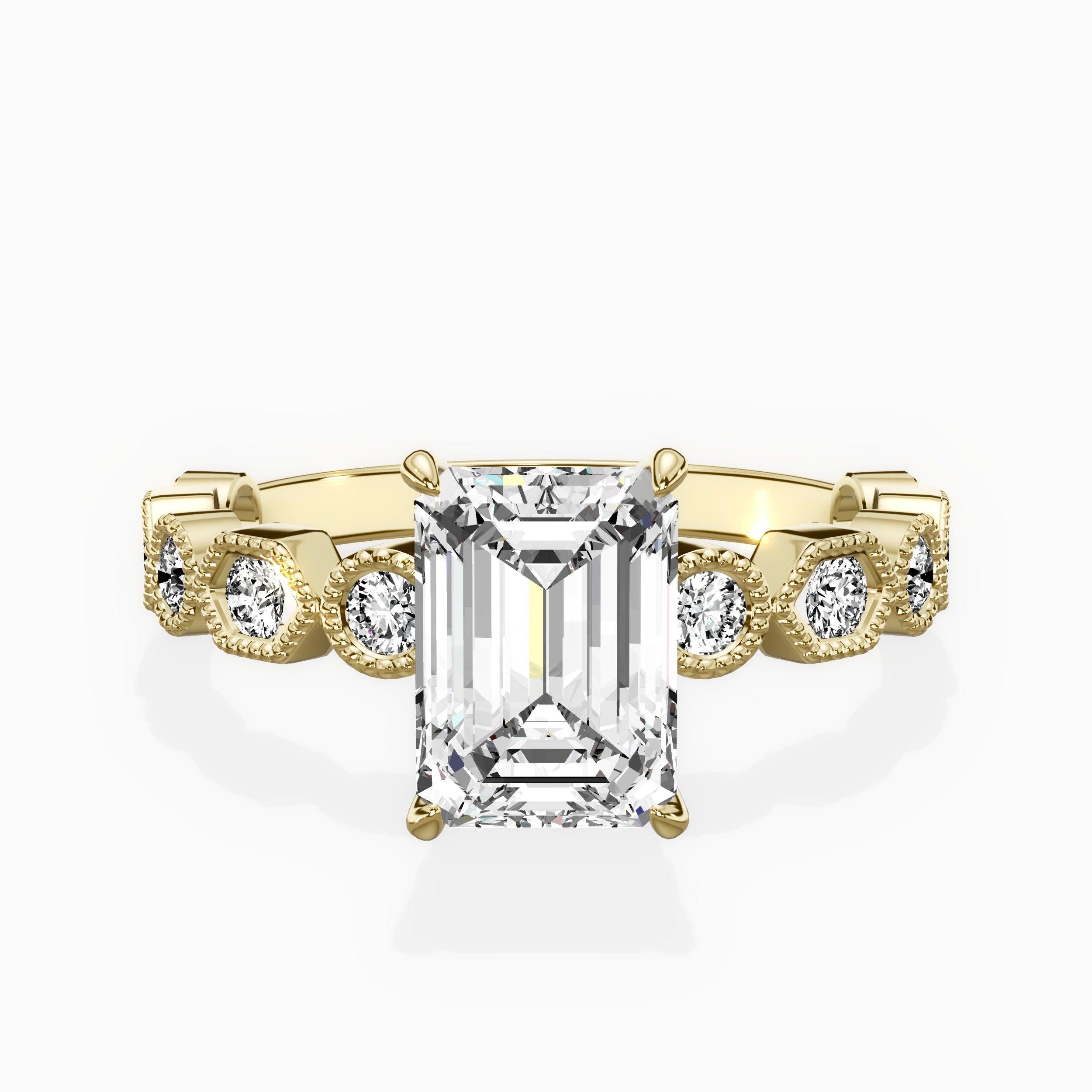 Devotion Vintage Style Engagement Ring