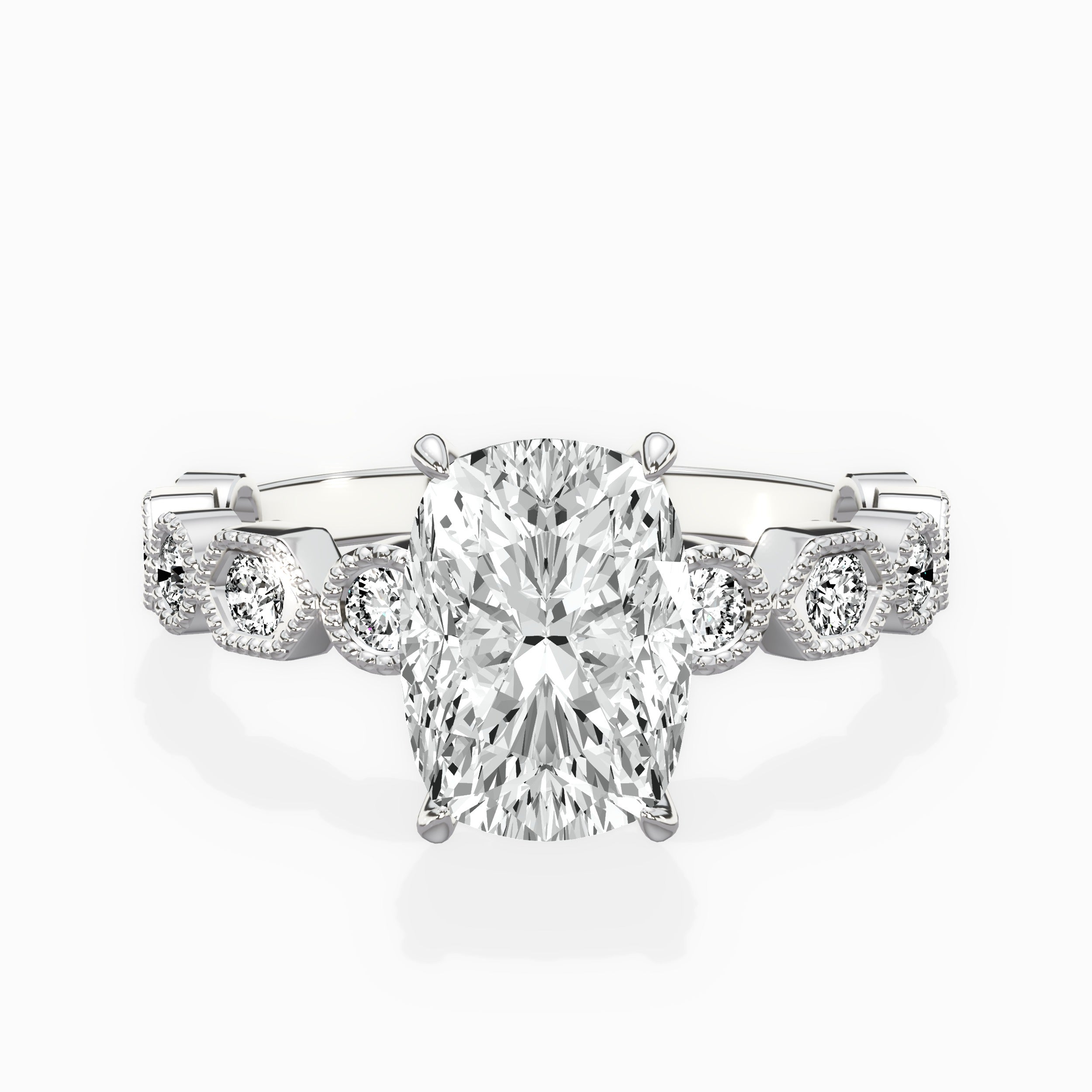 Devotion Vintage Style Engagement Ring