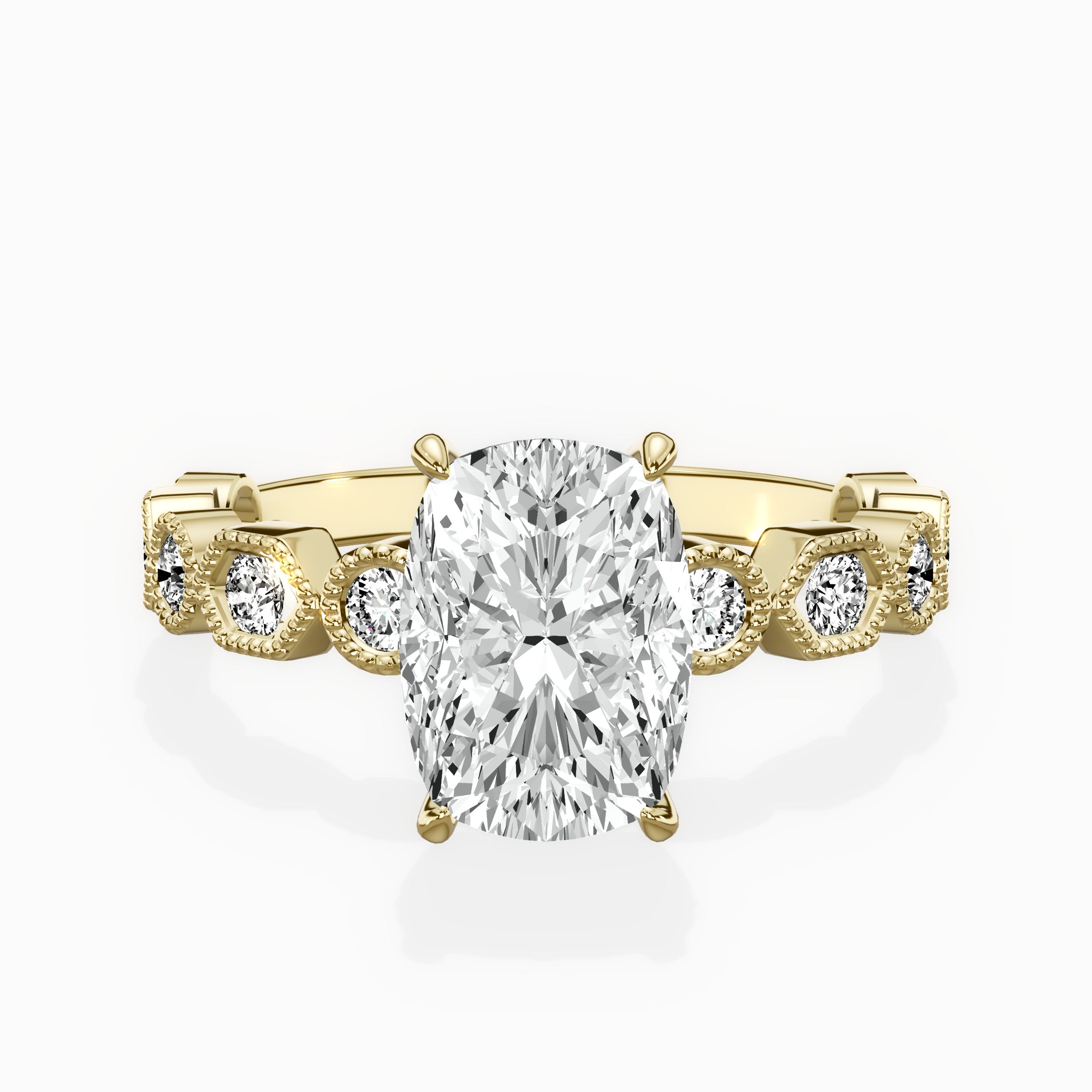 Devotion Vintage Style Engagement Ring