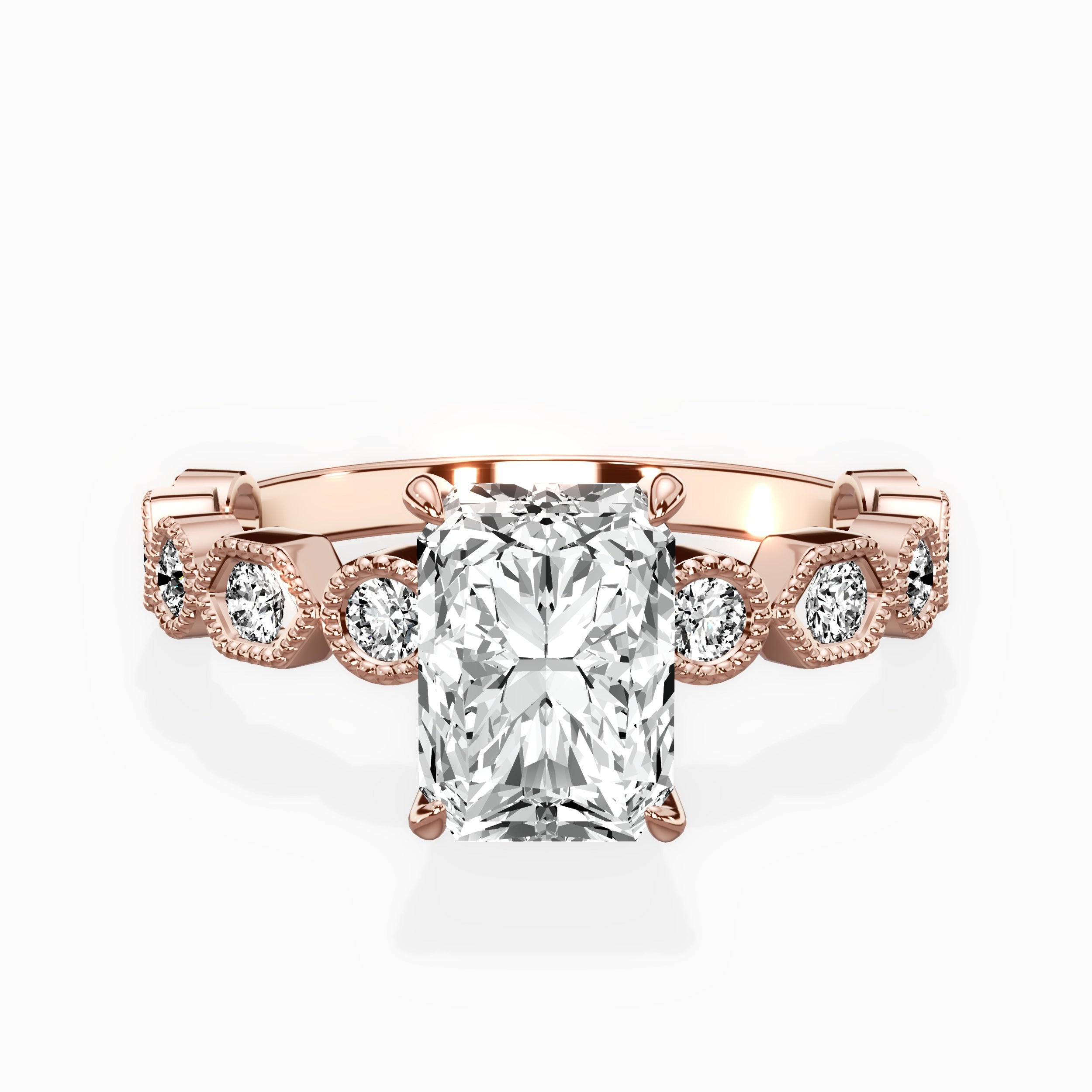 Devotion Vintage Style Engagement Ring