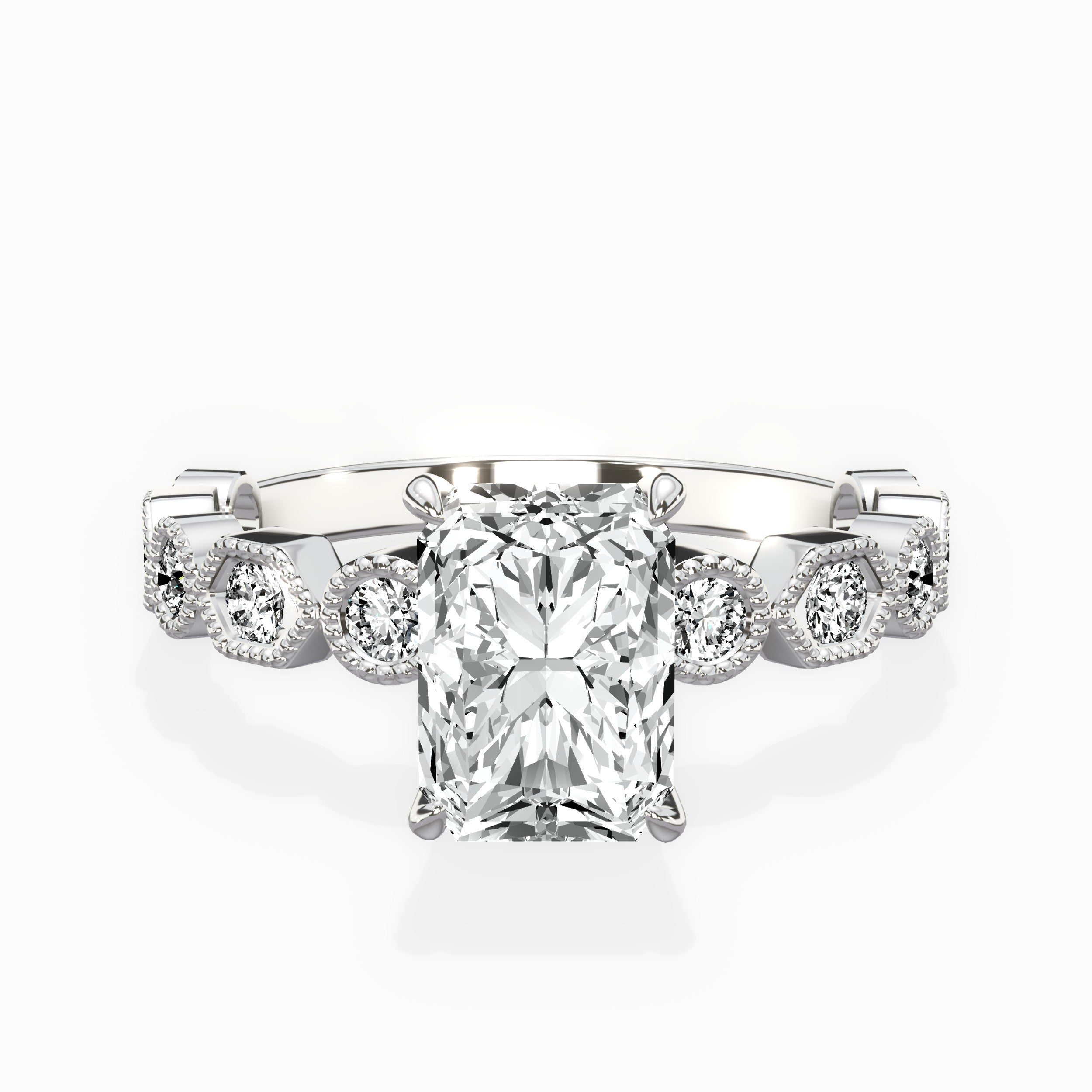 Devotion Vintage Style Engagement Ring