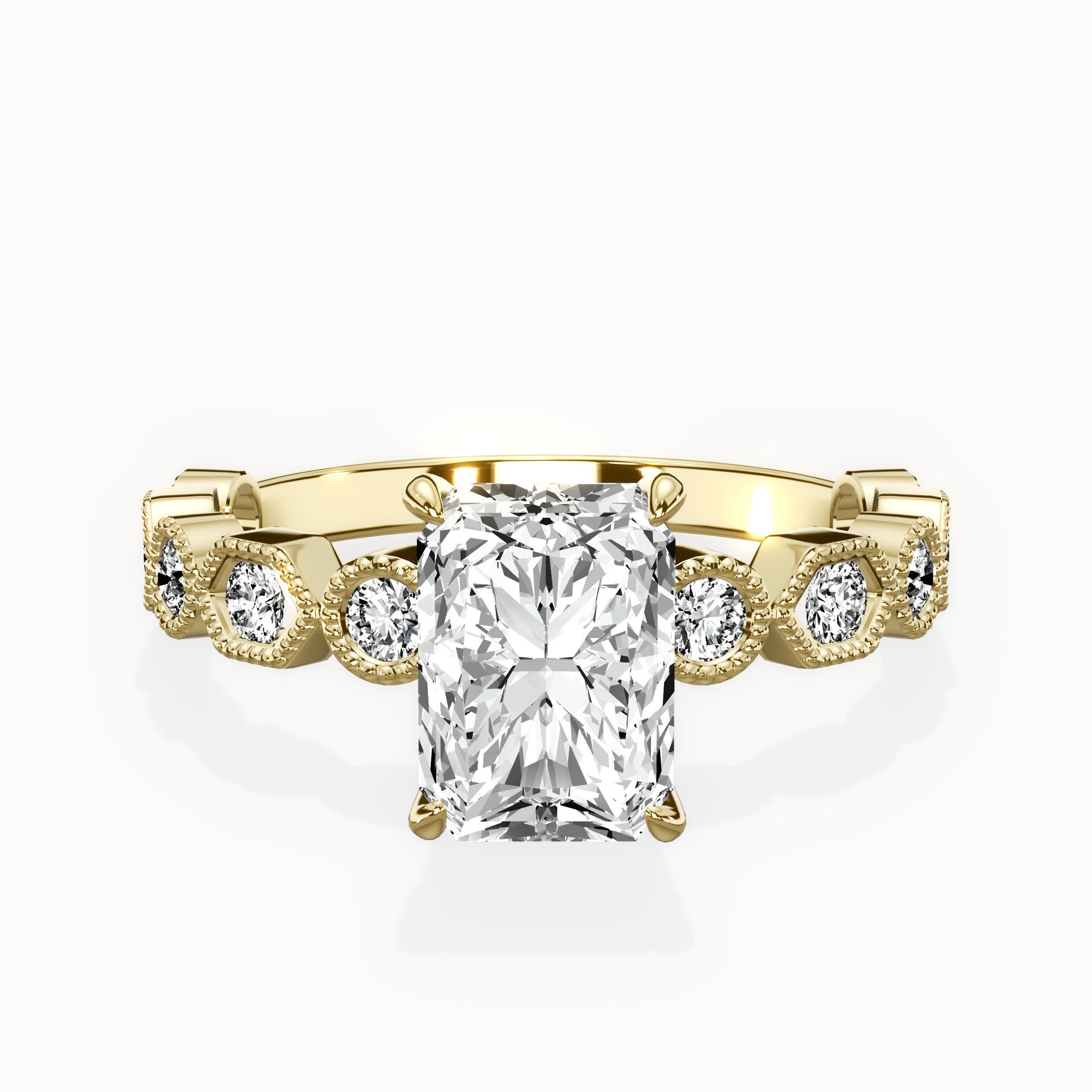 Devotion Vintage Style Engagement Ring