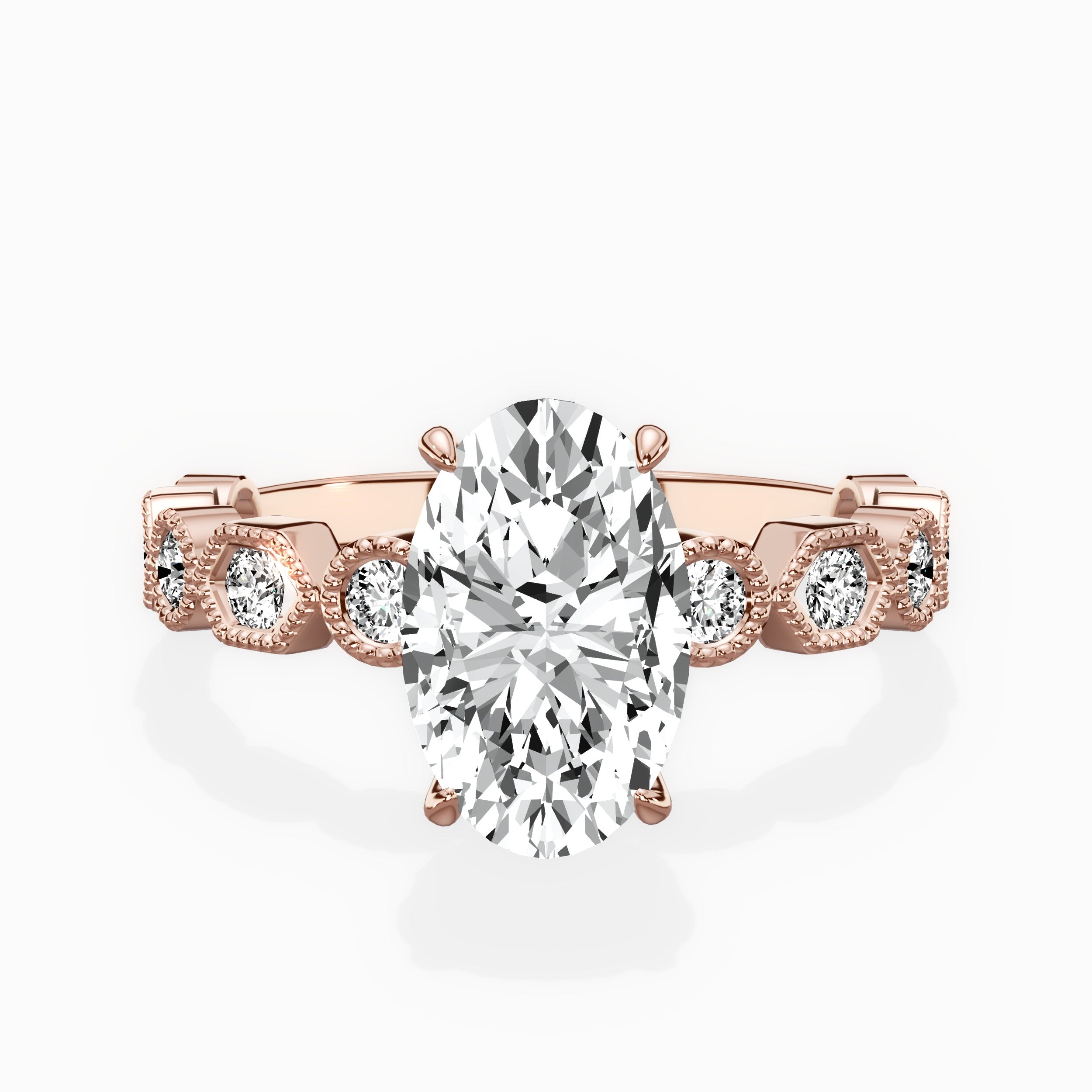 Devotion Vintage Style Engagement Ring