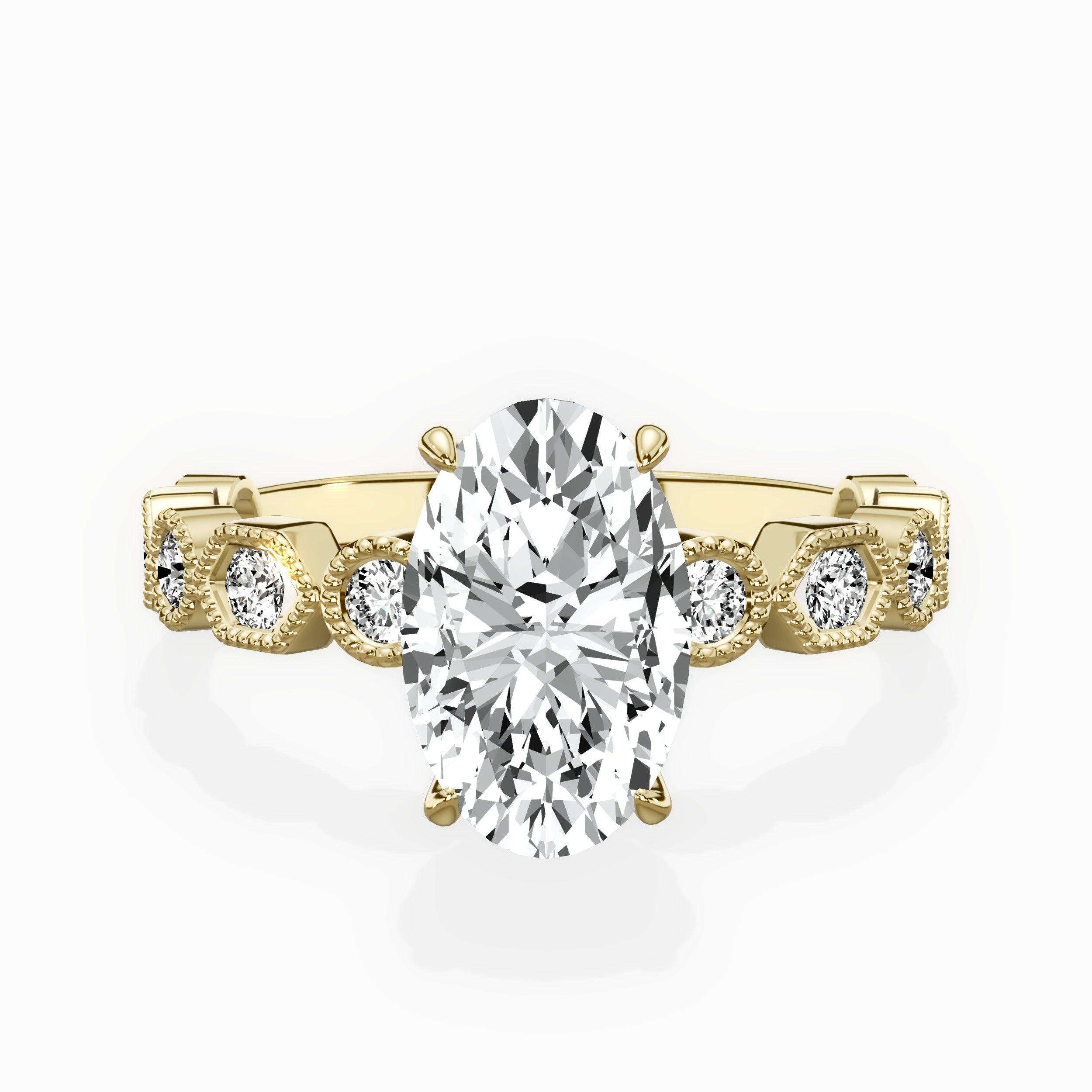 Devotion Vintage Style Engagement Ring