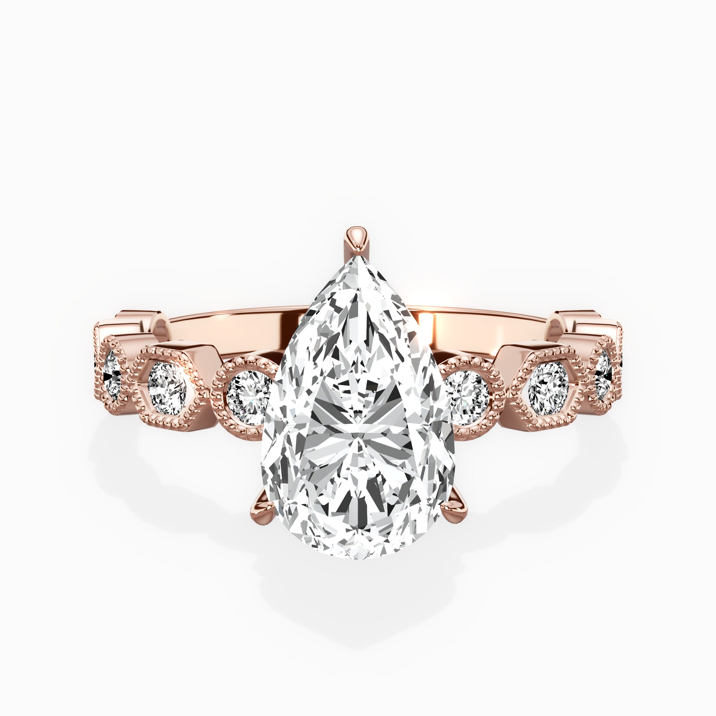 Devotion Vintage Style Engagement Ring