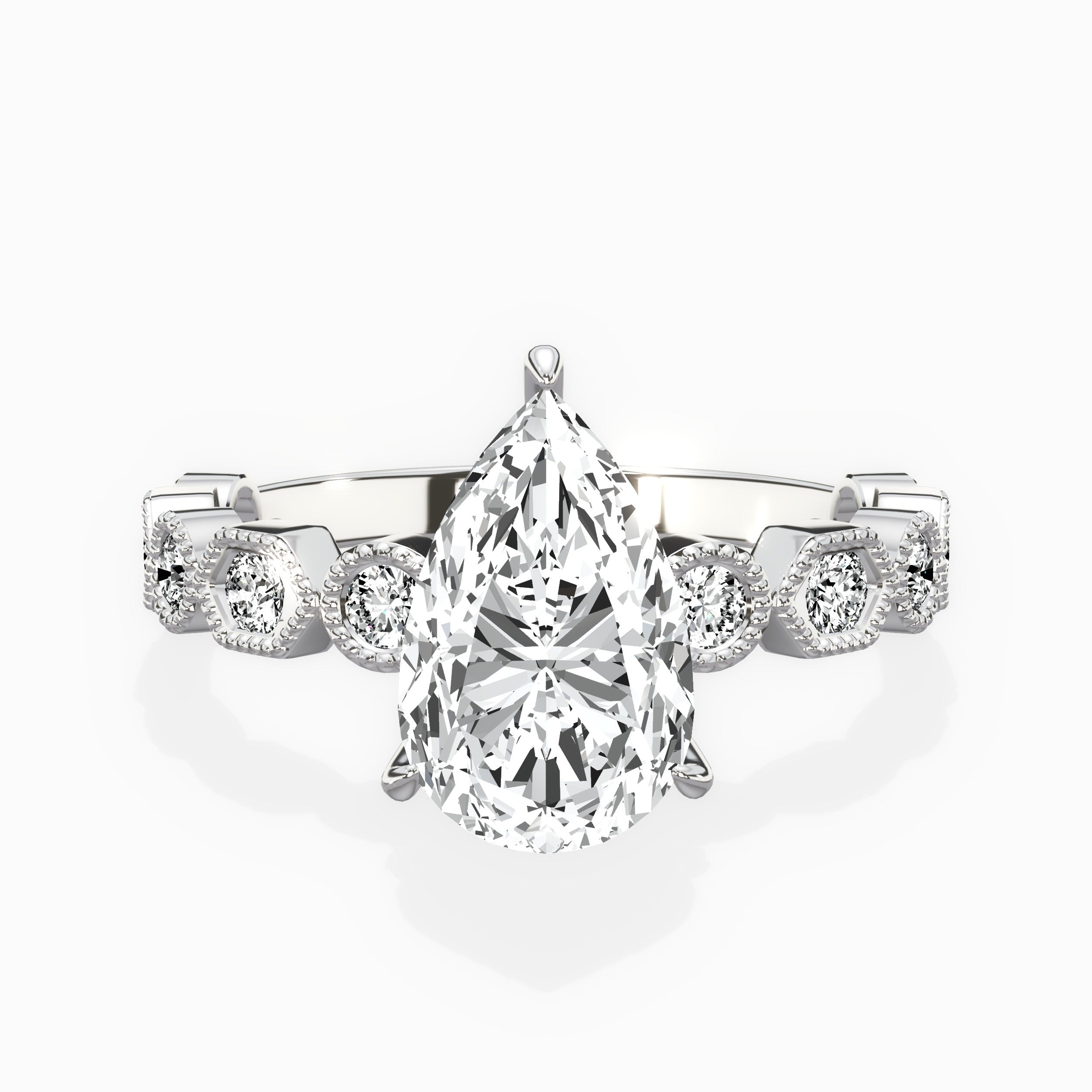 Devotion Vintage Style Engagement Ring
