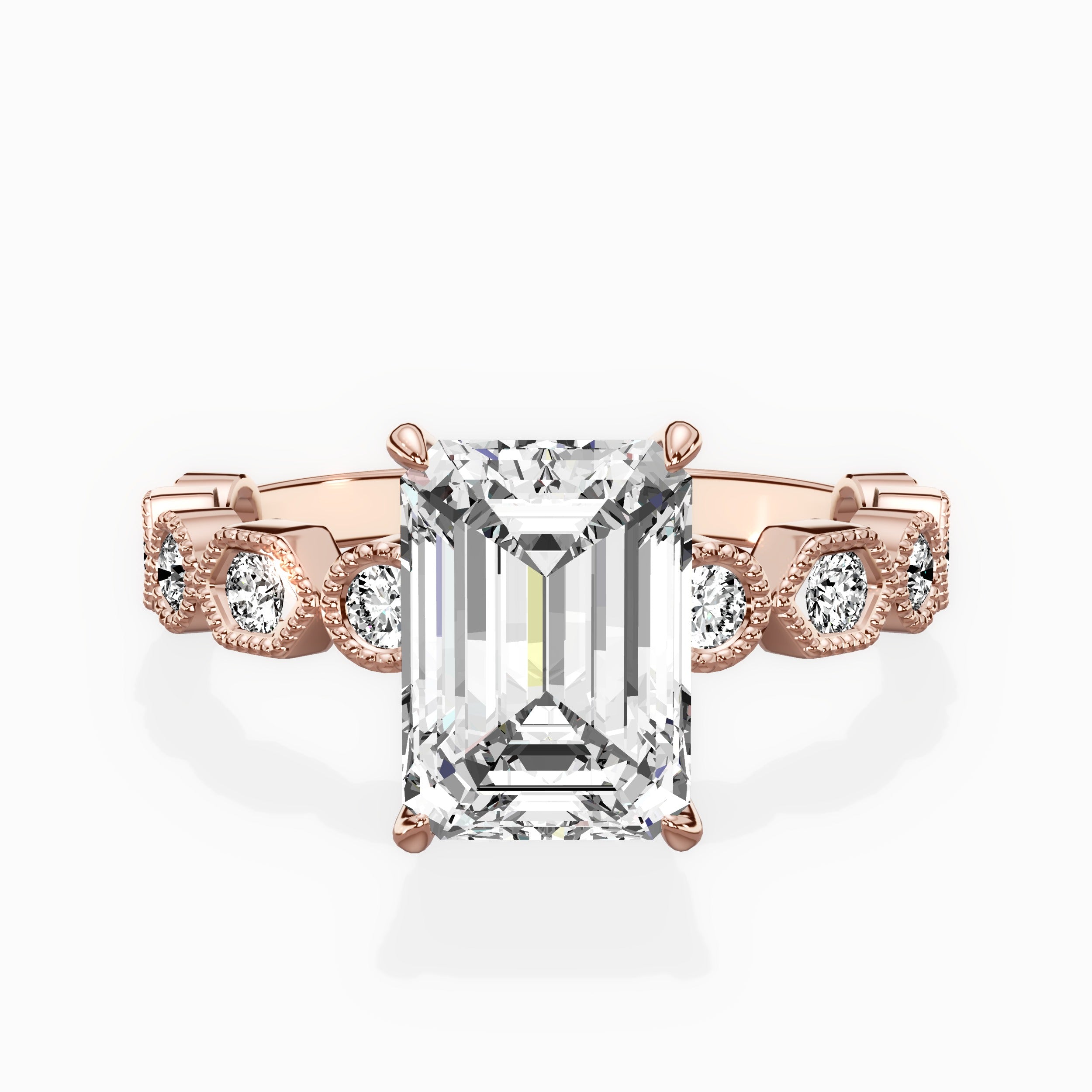 Devotion Vintage Style Engagement Ring