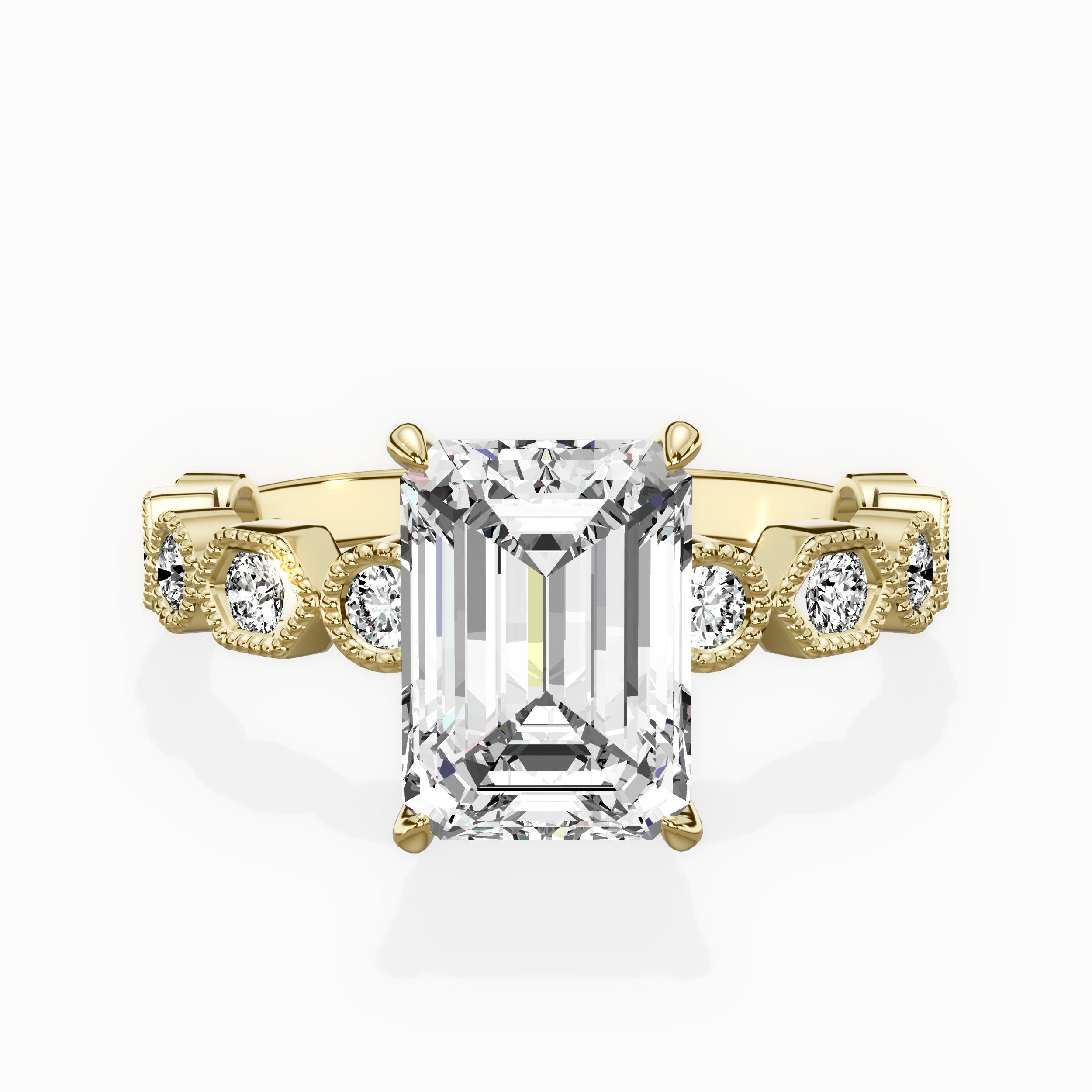Devotion Vintage Style Engagement Ring