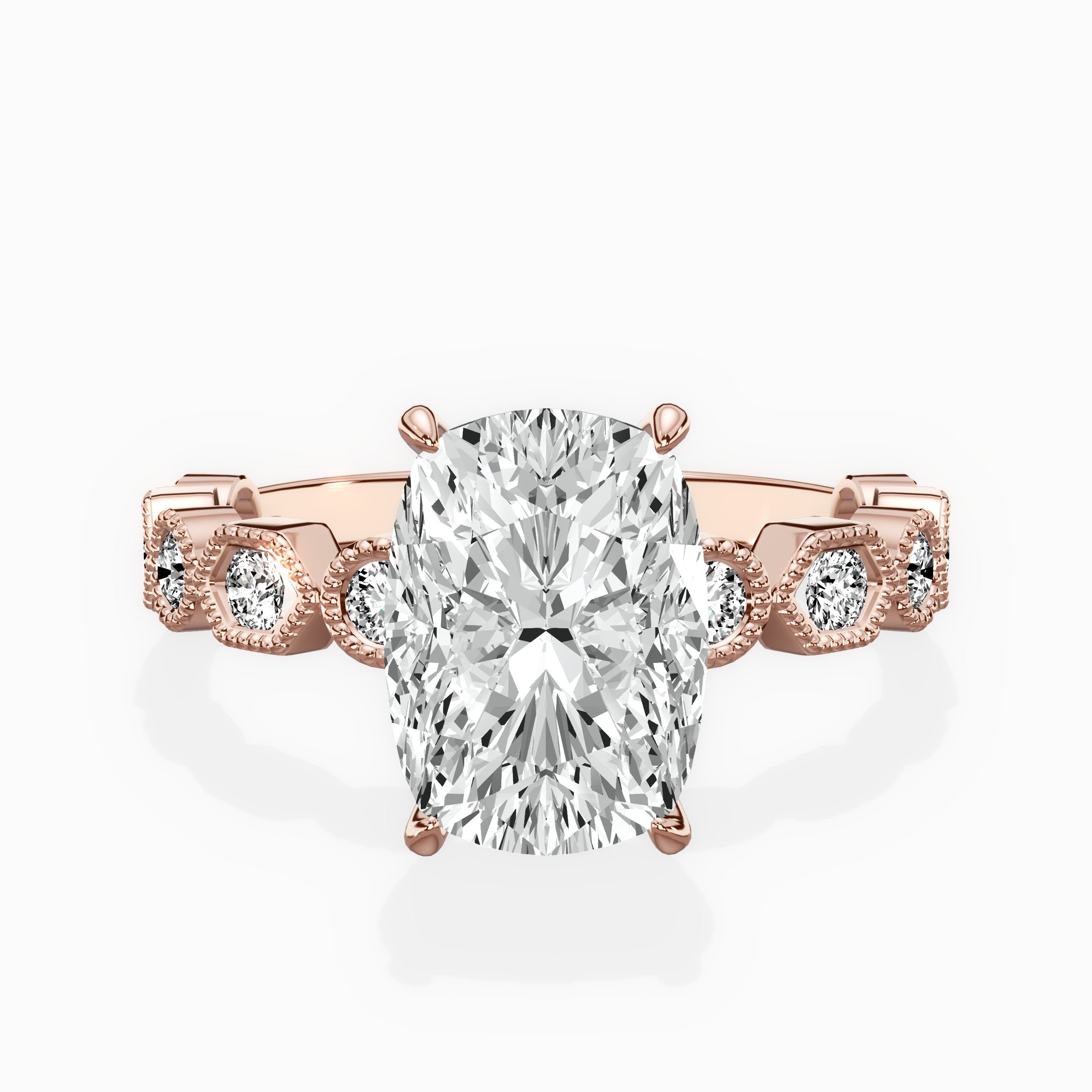 Devotion Vintage Style Engagement Ring