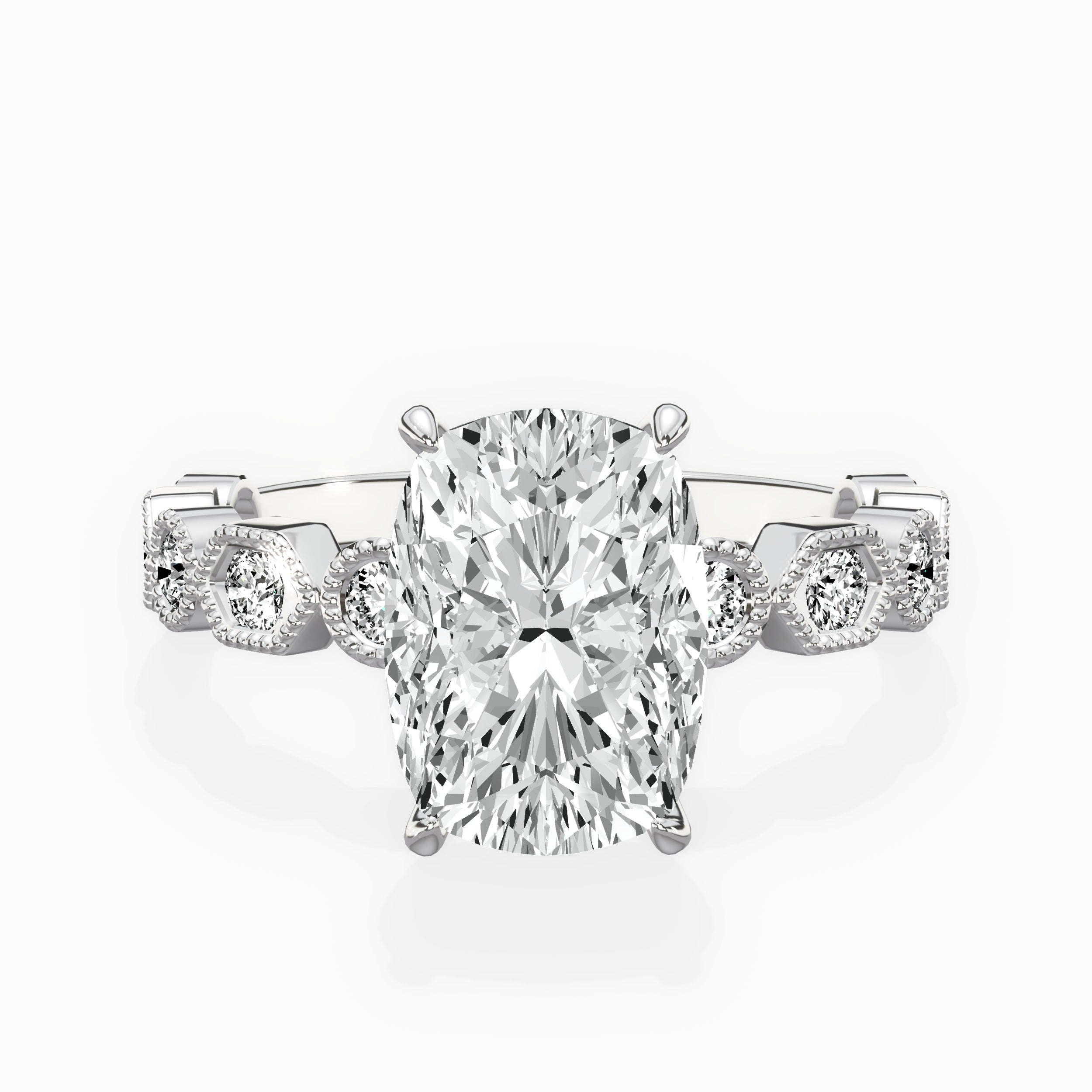 Devotion Vintage Style Engagement Ring