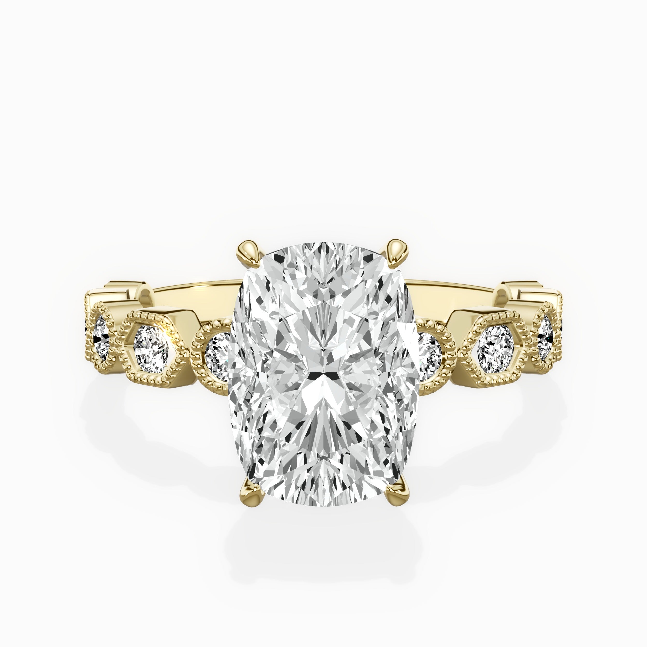 Devotion Vintage Style Engagement Ring