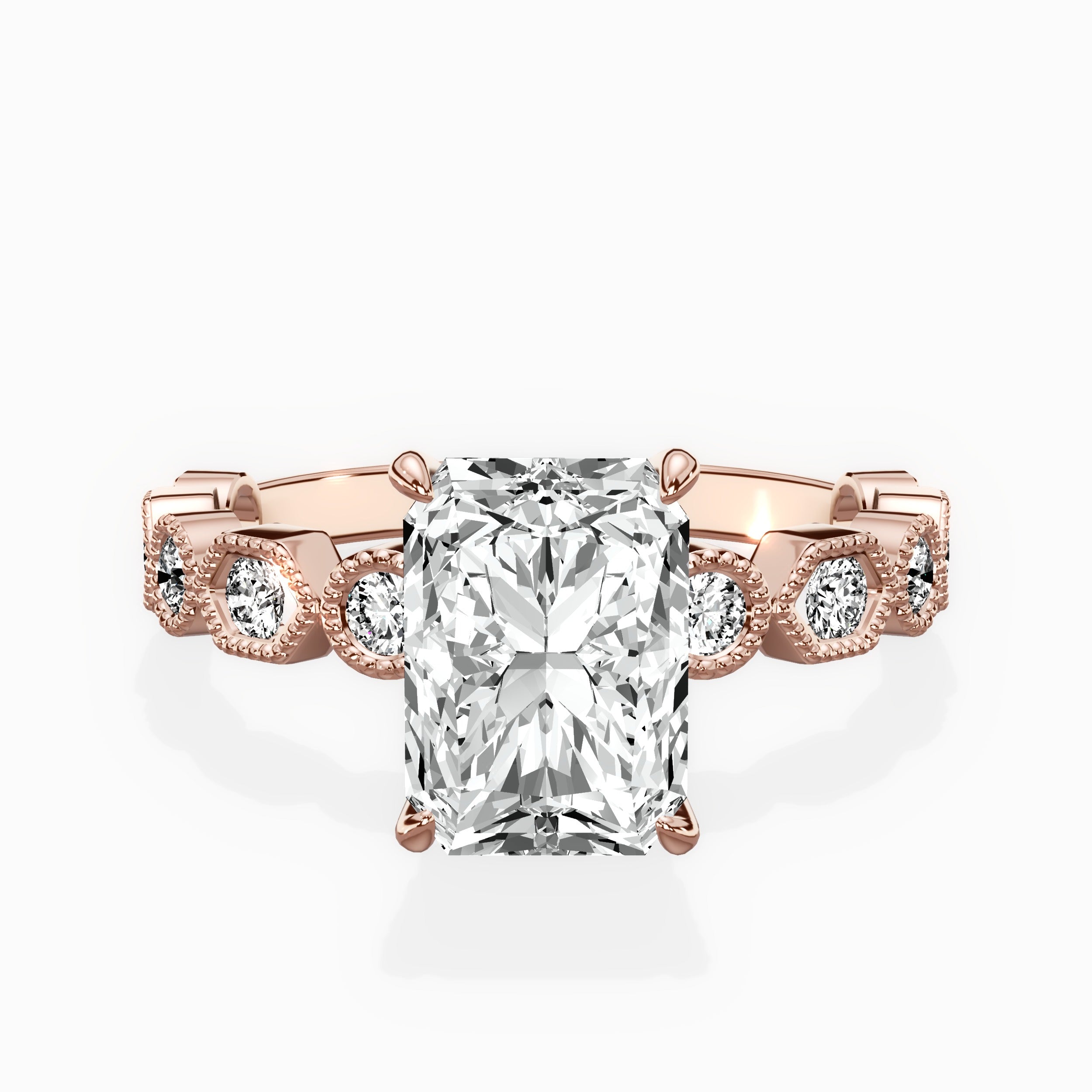 Devotion Vintage Style Engagement Ring
