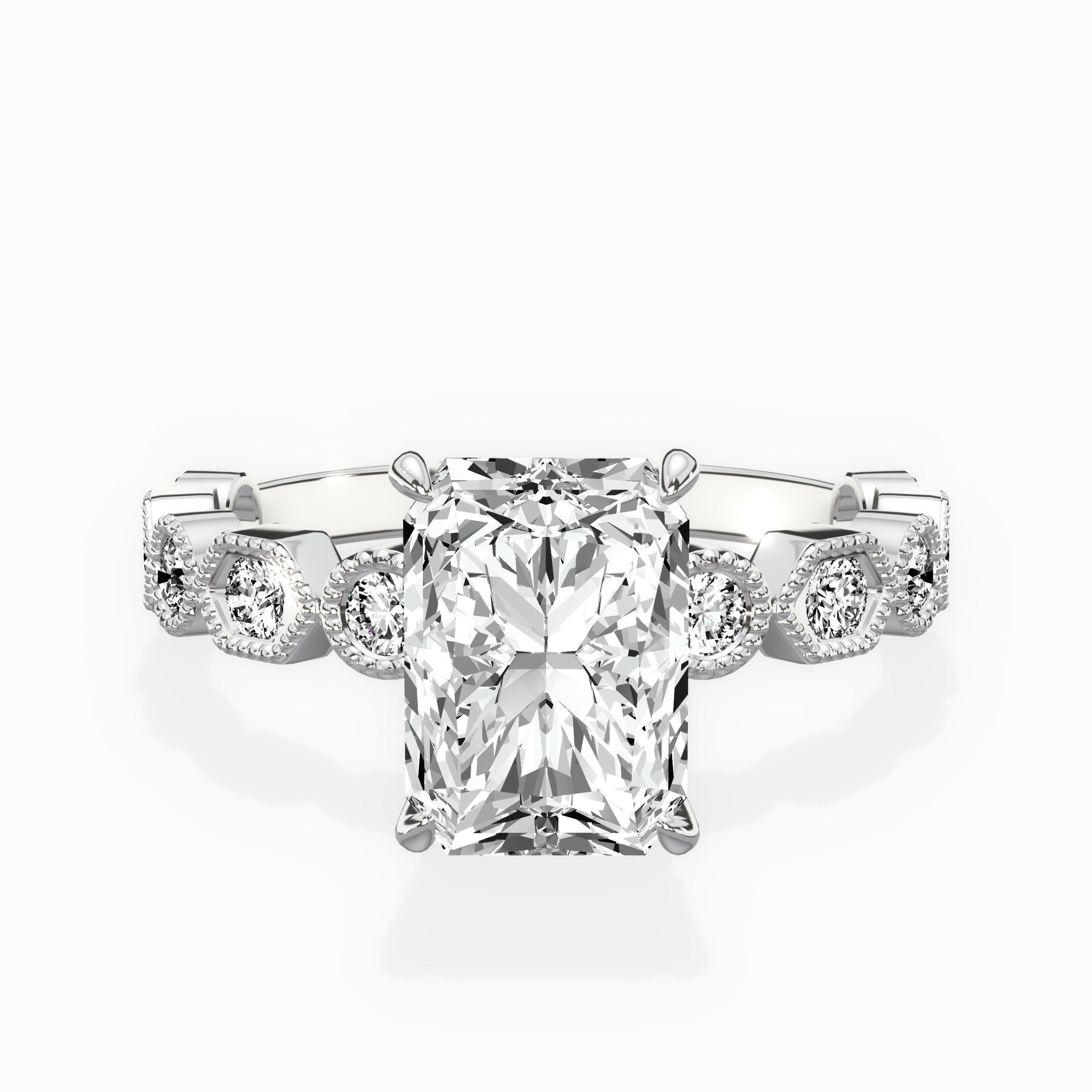 Devotion Vintage Style Engagement Ring
