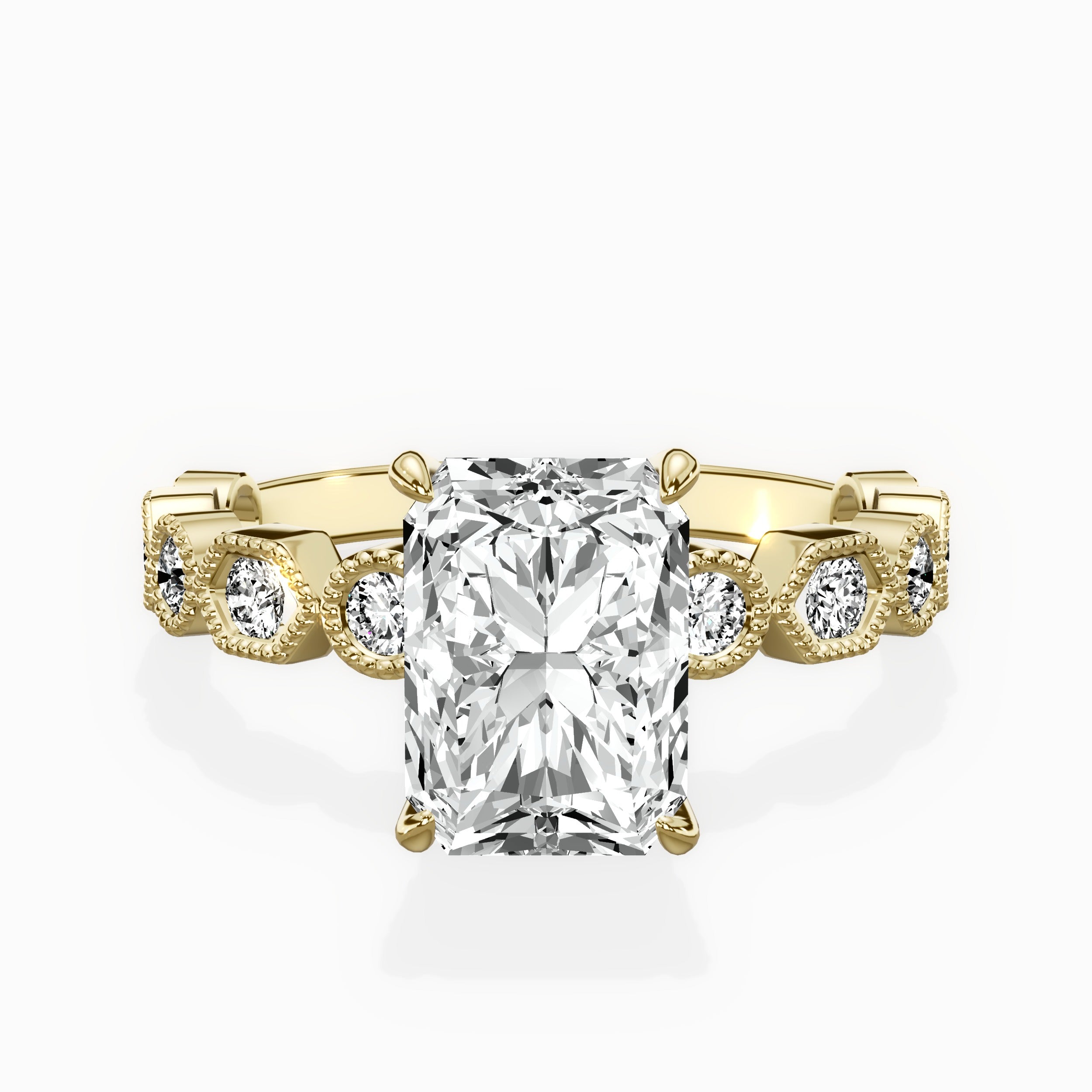 Devotion Vintage Style Engagement Ring