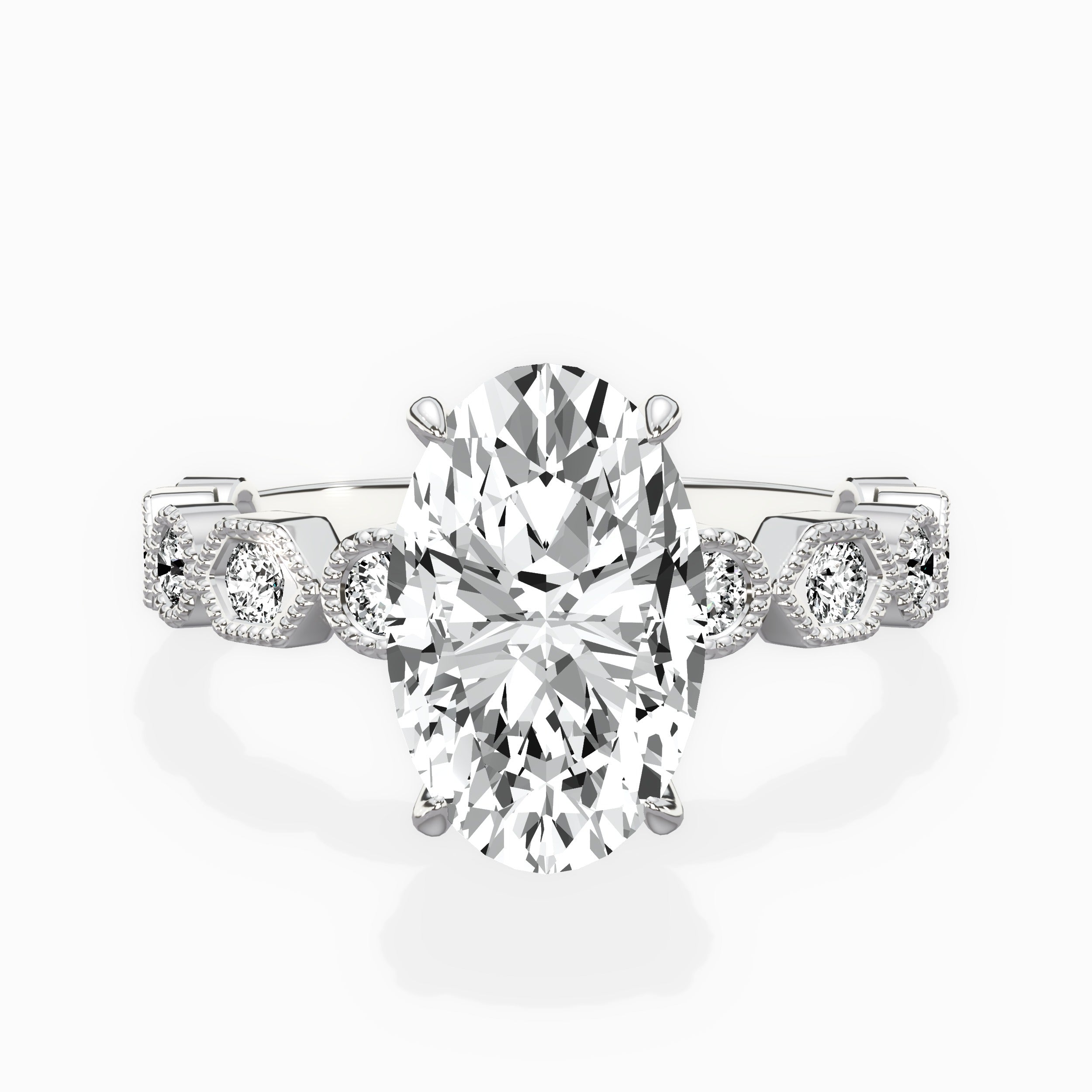 Devotion Vintage Style Engagement Ring