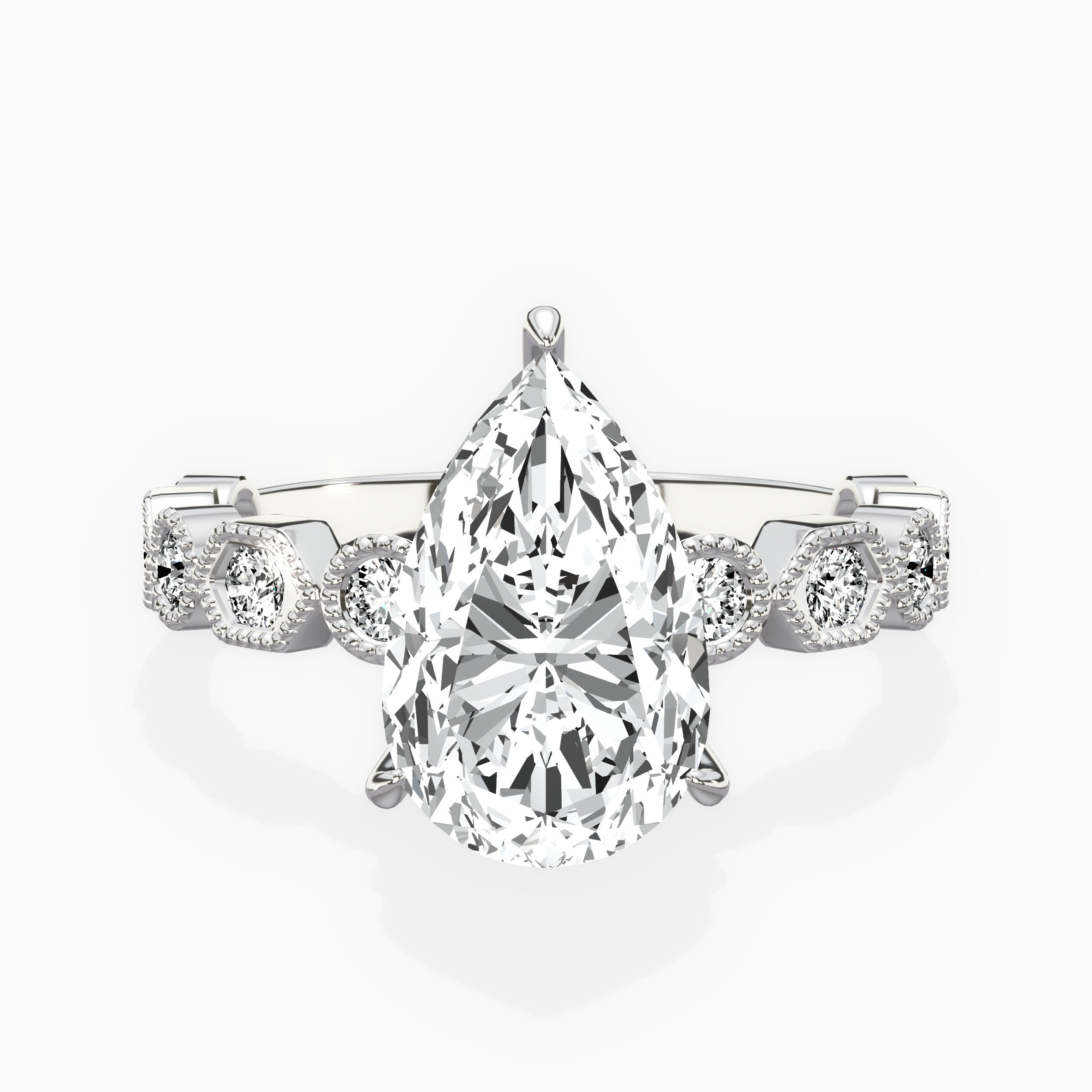 Devotion Vintage Style Engagement Ring