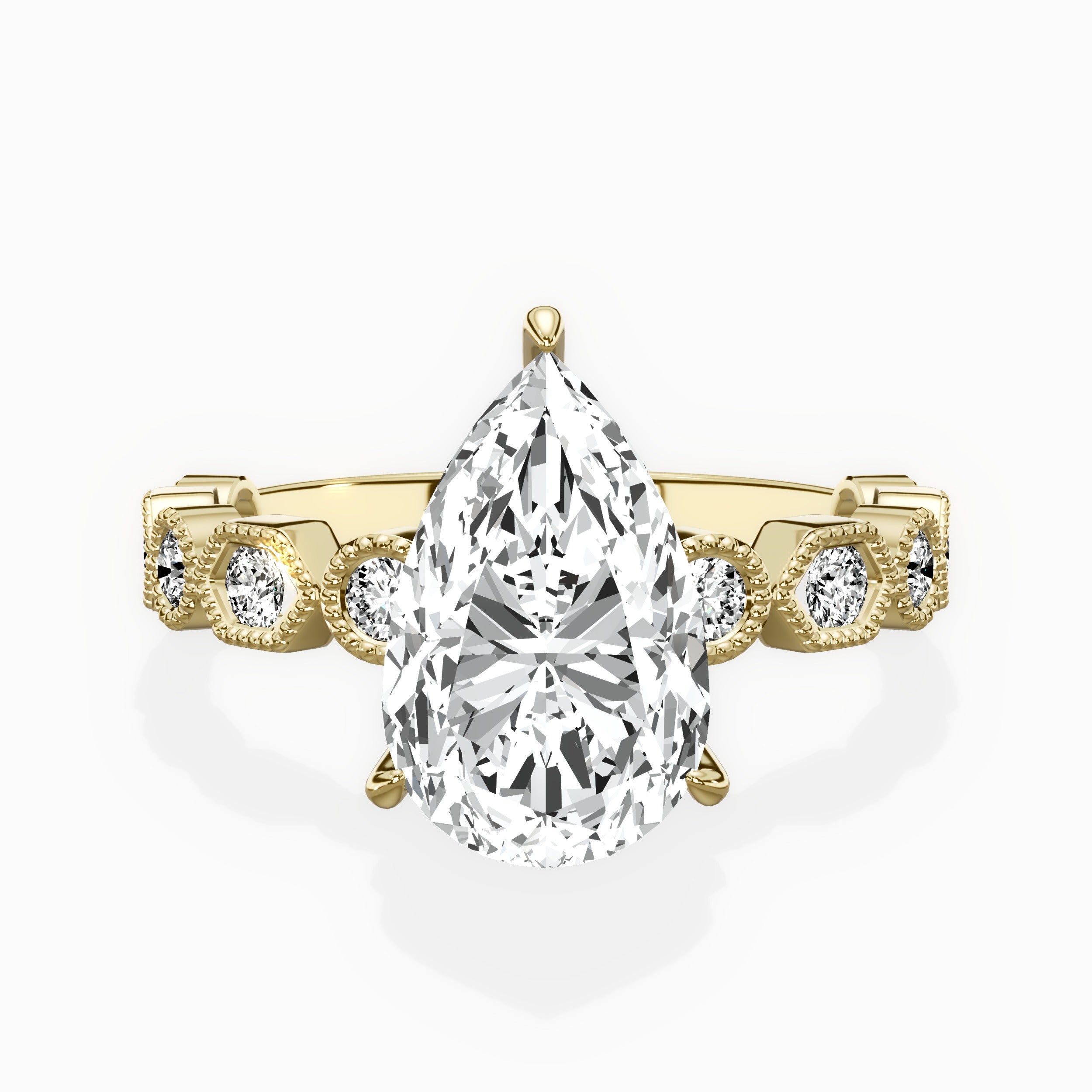 Devotion Vintage Style Engagement Ring