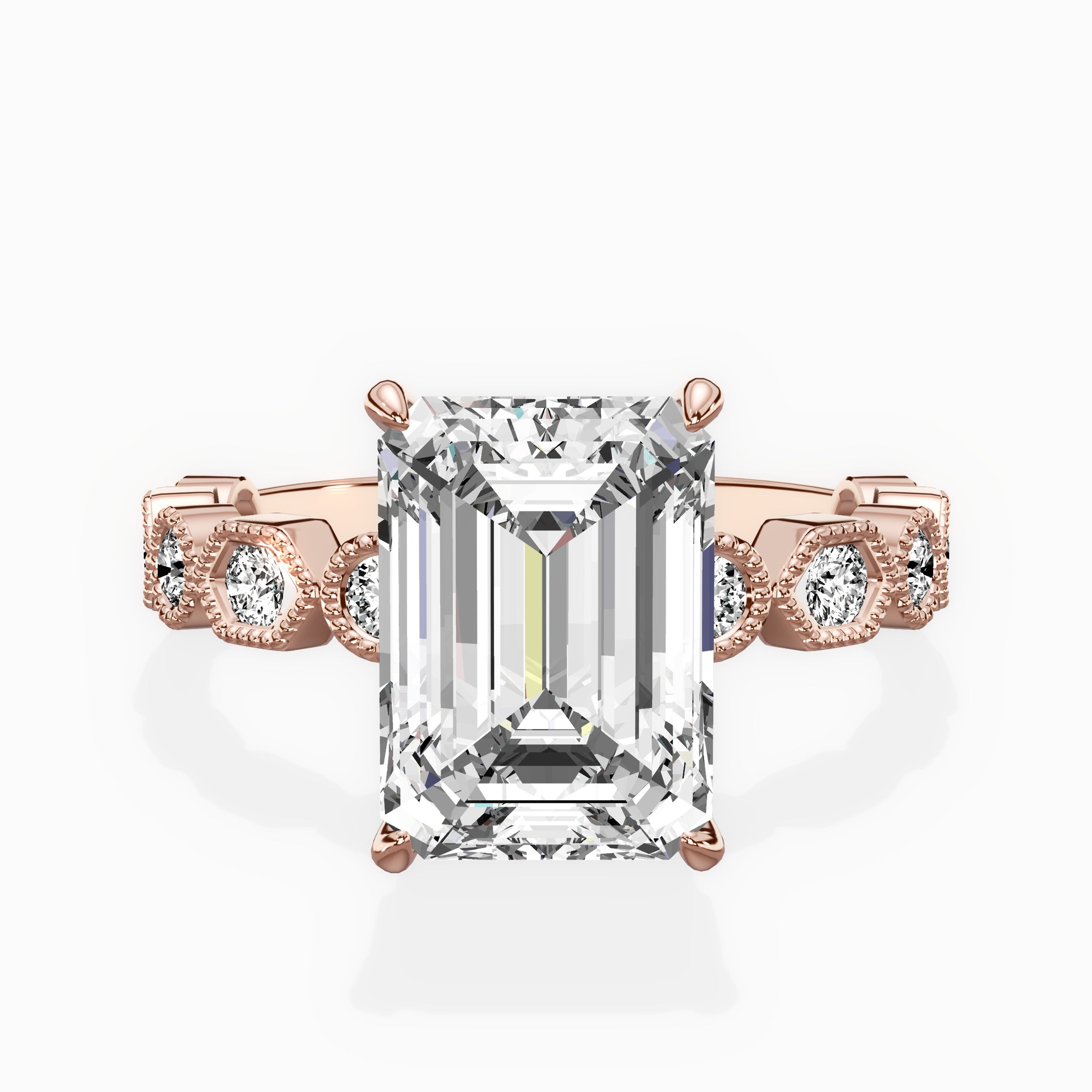 Devotion Vintage Style Engagement Ring