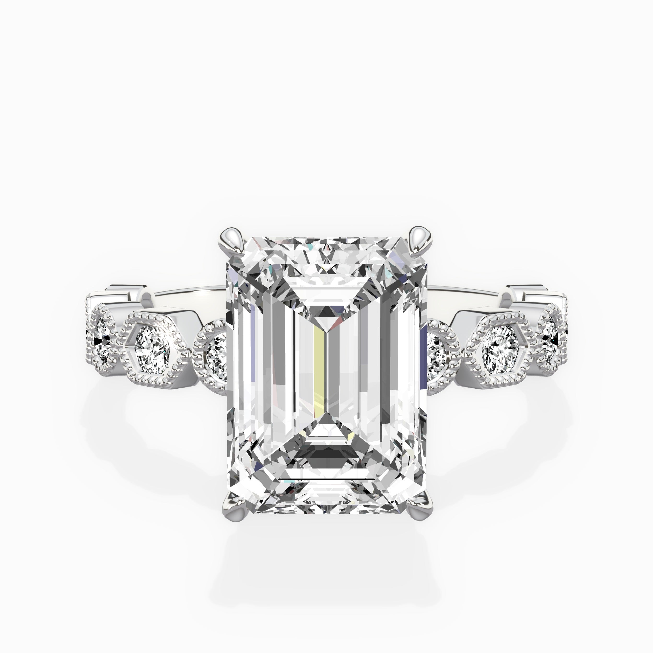 Devotion Vintage Style Engagement Ring