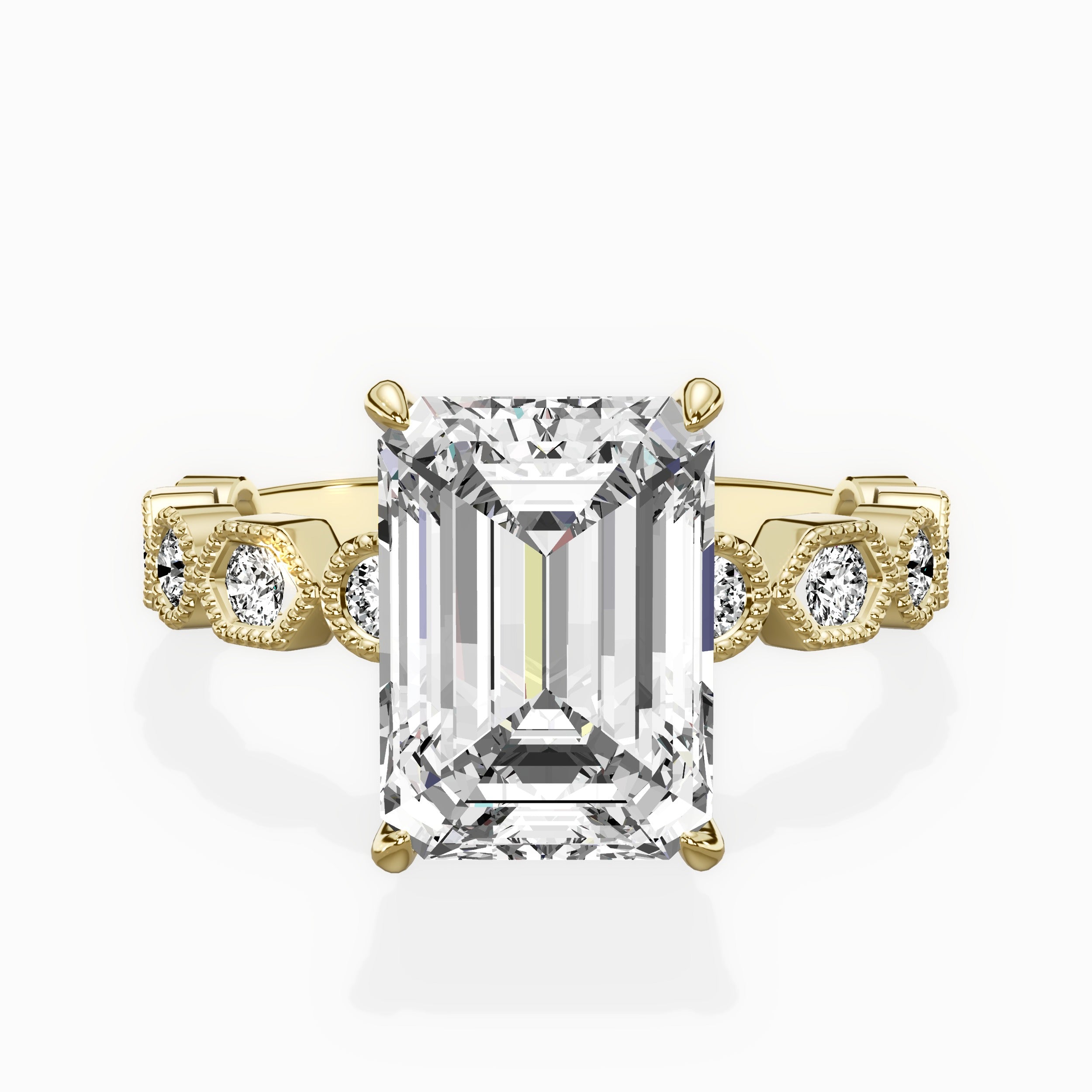 Devotion Vintage Style Engagement Ring