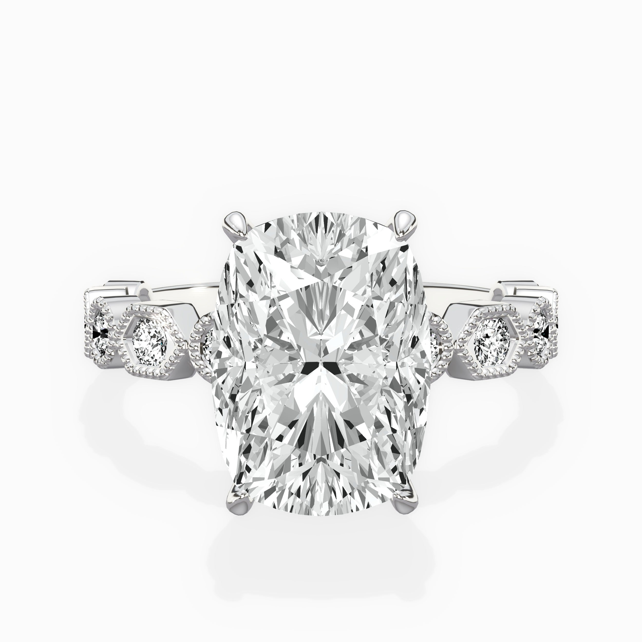 Devotion Vintage Style Engagement Ring