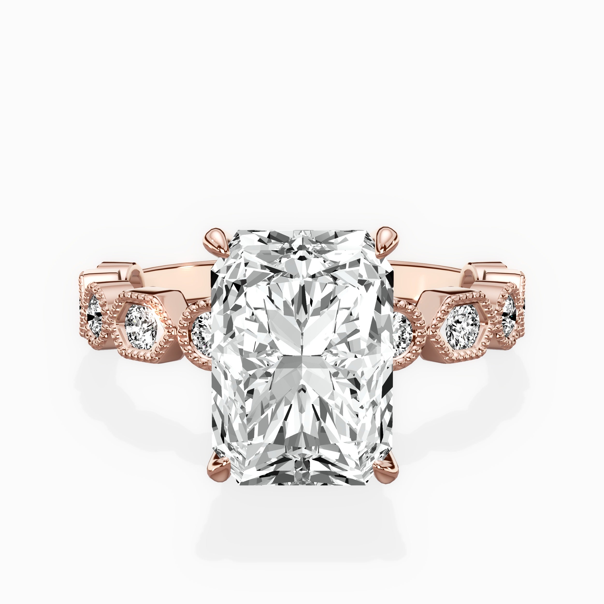 Devotion Vintage Style Engagement Ring