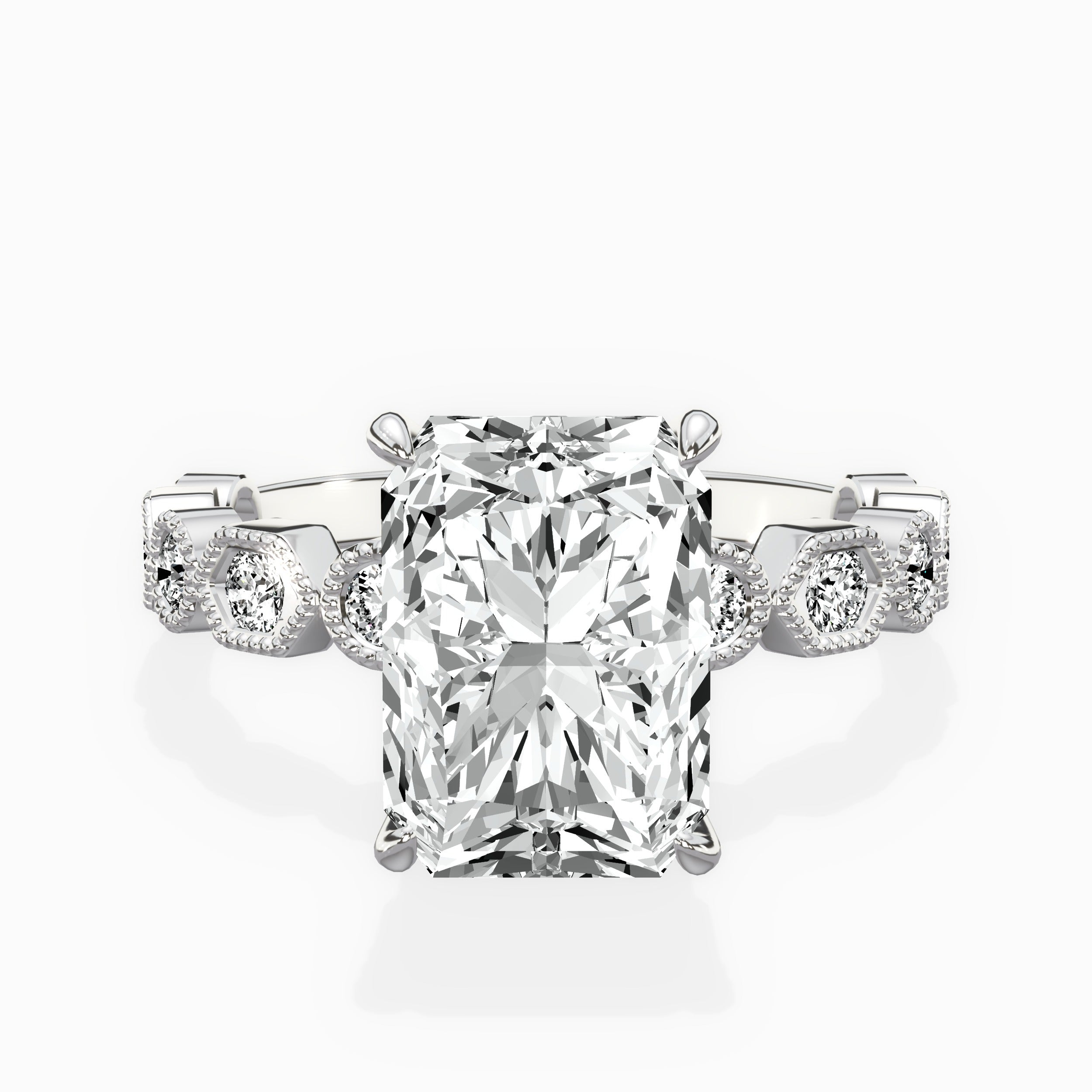 Devotion Vintage Style Engagement Ring