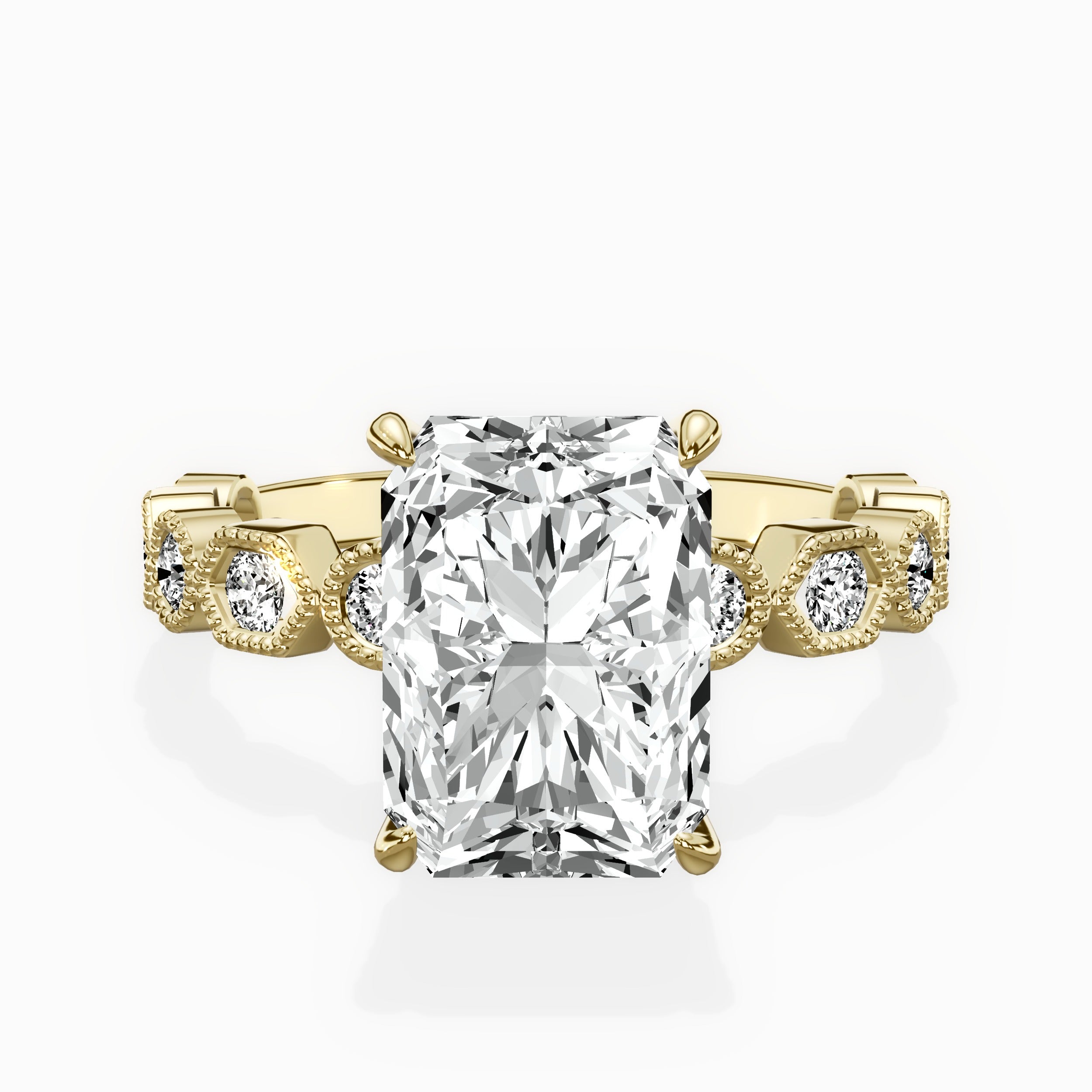 Devotion Vintage Style Engagement Ring