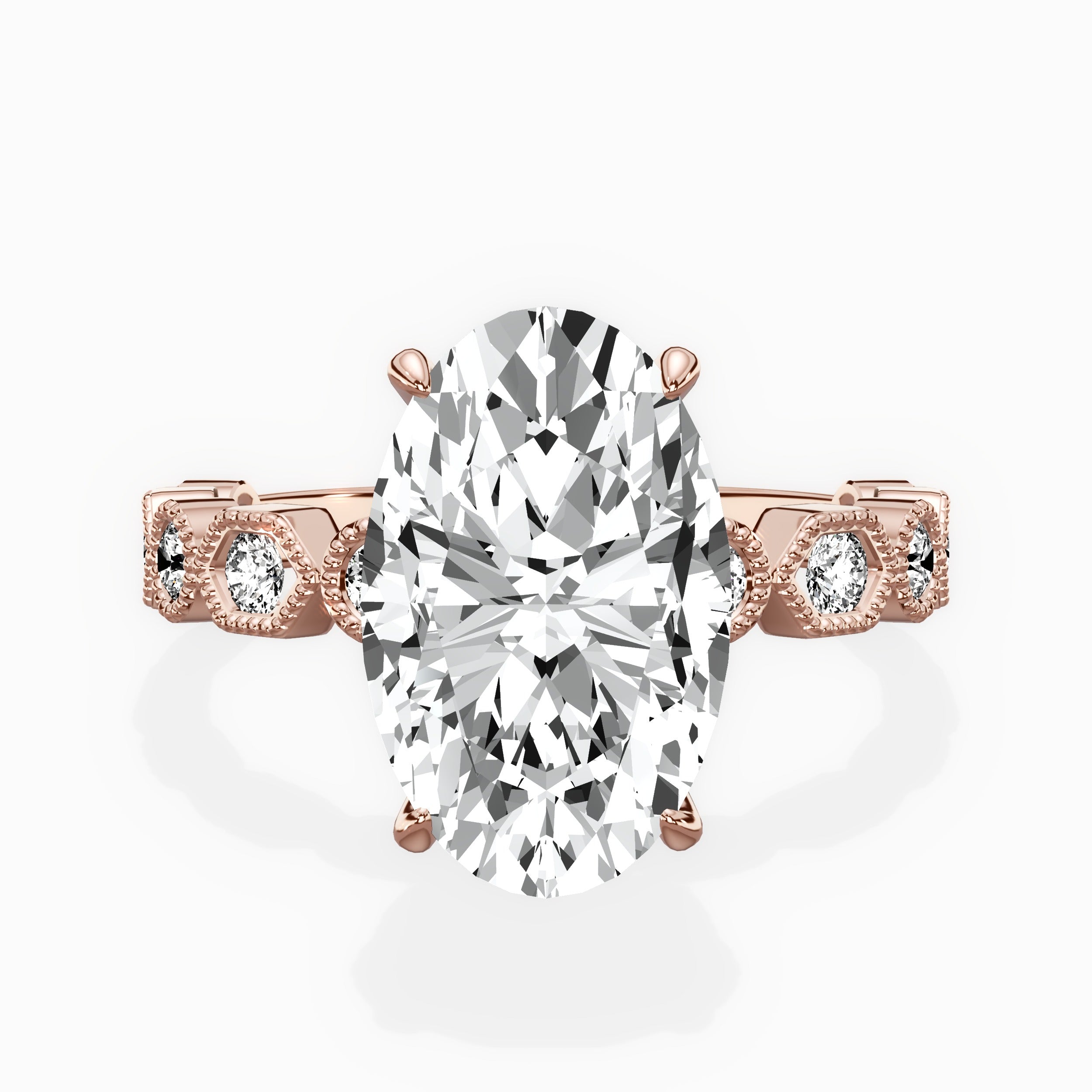 Devotion Vintage Style Engagement Ring