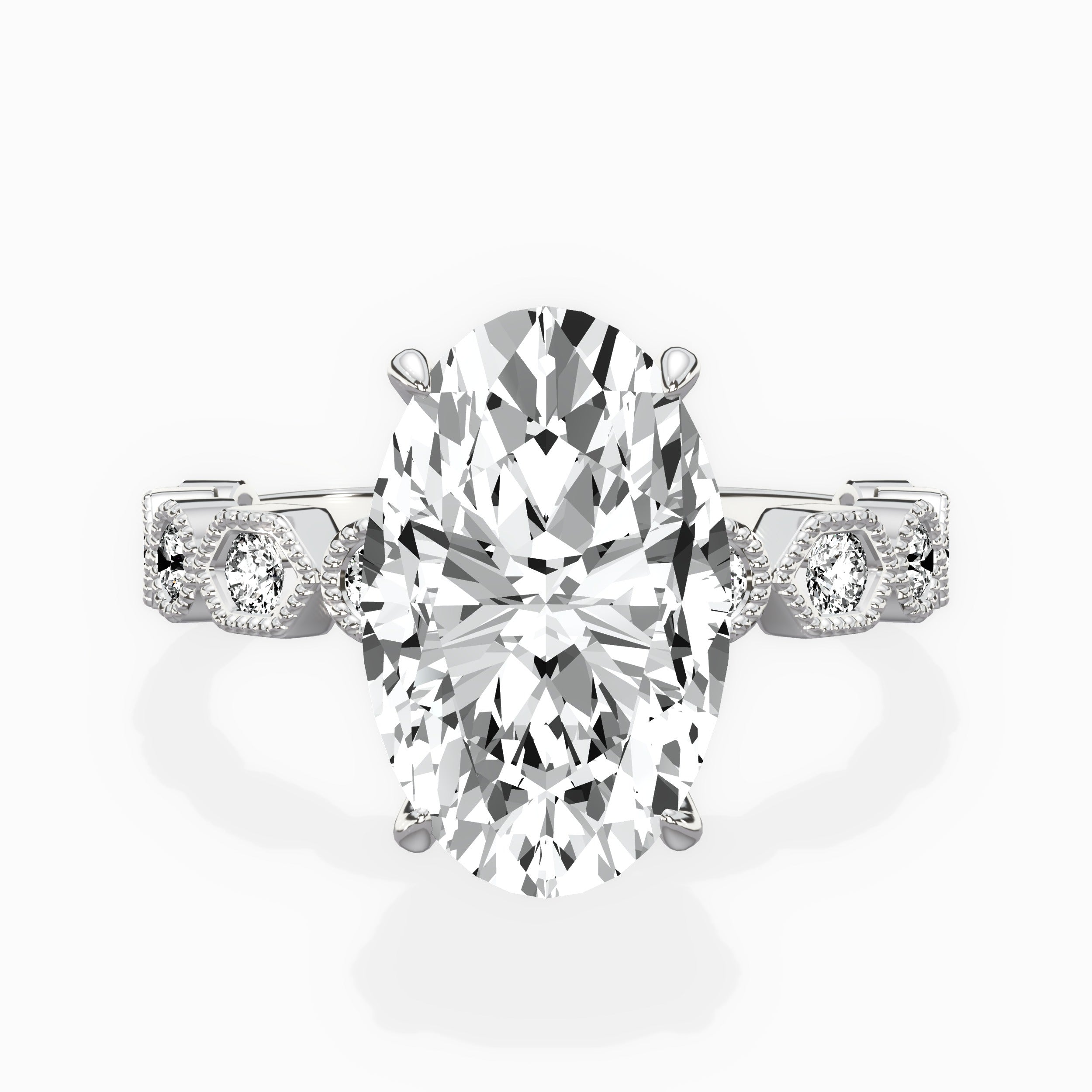 Devotion Vintage Style Engagement Ring