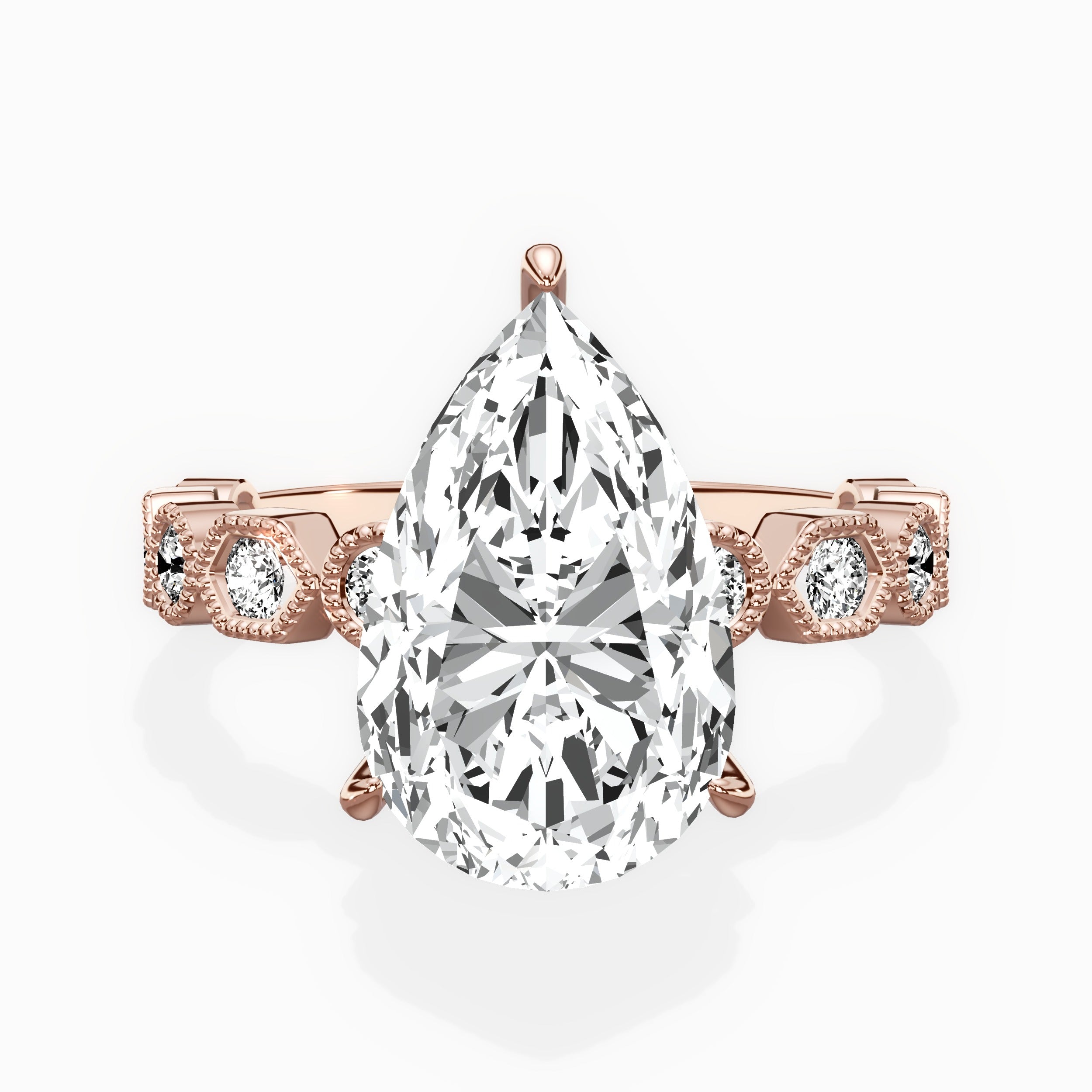 Devotion Vintage Style Engagement Ring