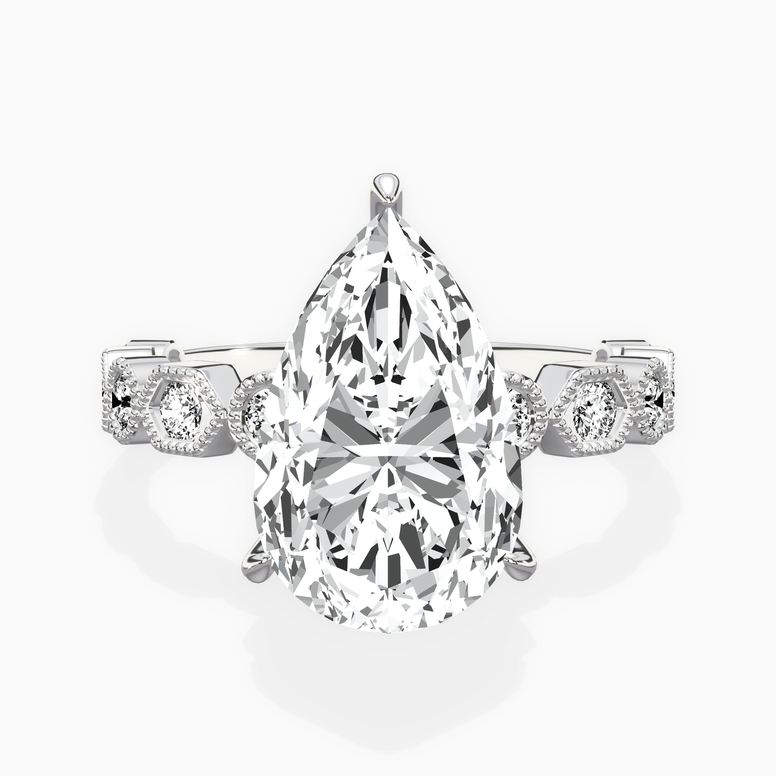 Devotion Vintage Style Engagement Ring