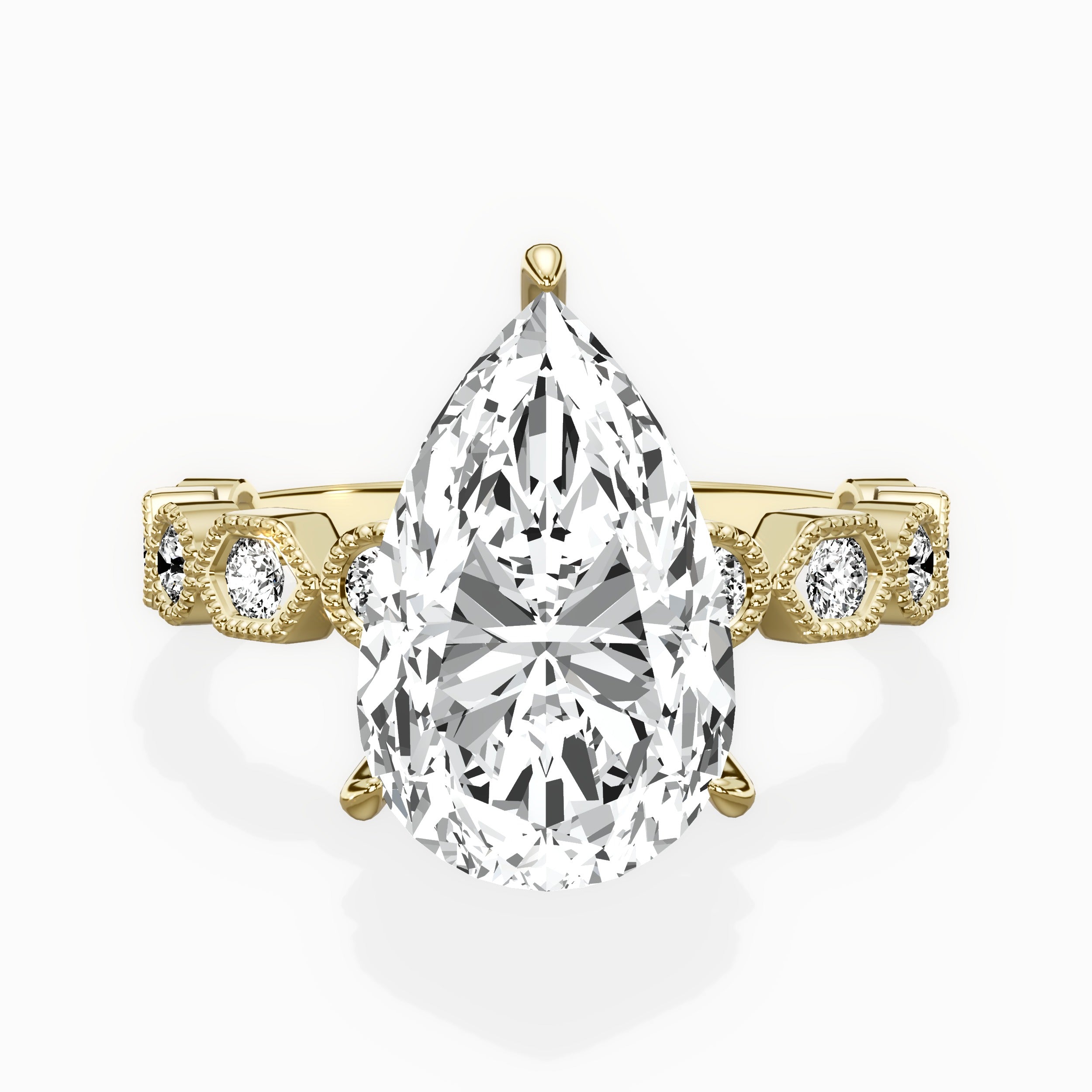 Devotion Vintage Style Engagement Ring