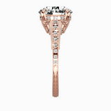 Elle Vintage Style Engagement Ring
