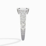 Vintage Scrollwork Solitaire Ring Engagement Ring