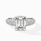 Vintage Scrollwork Solitaire Ring Engagement Ring