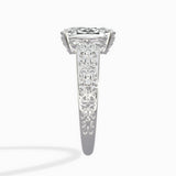 Vintage Scrollwork Solitaire Ring Engagement Ring