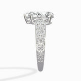 Vintage Scrollwork Solitaire Ring Engagement Ring