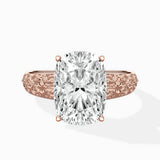 Vintage Scrollwork Solitaire Ring Engagement Ring