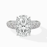 Vintage Scrollwork Solitaire Ring Engagement Ring