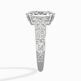 Vintage Scrollwork Solitaire Ring Engagement Ring