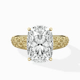 Vintage Scrollwork Solitaire Ring Engagement Ring