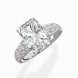 Vintage Scrollwork Solitaire Ring Engagement Ring