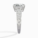 Vintage Scrollwork Solitaire Ring Engagement Ring
